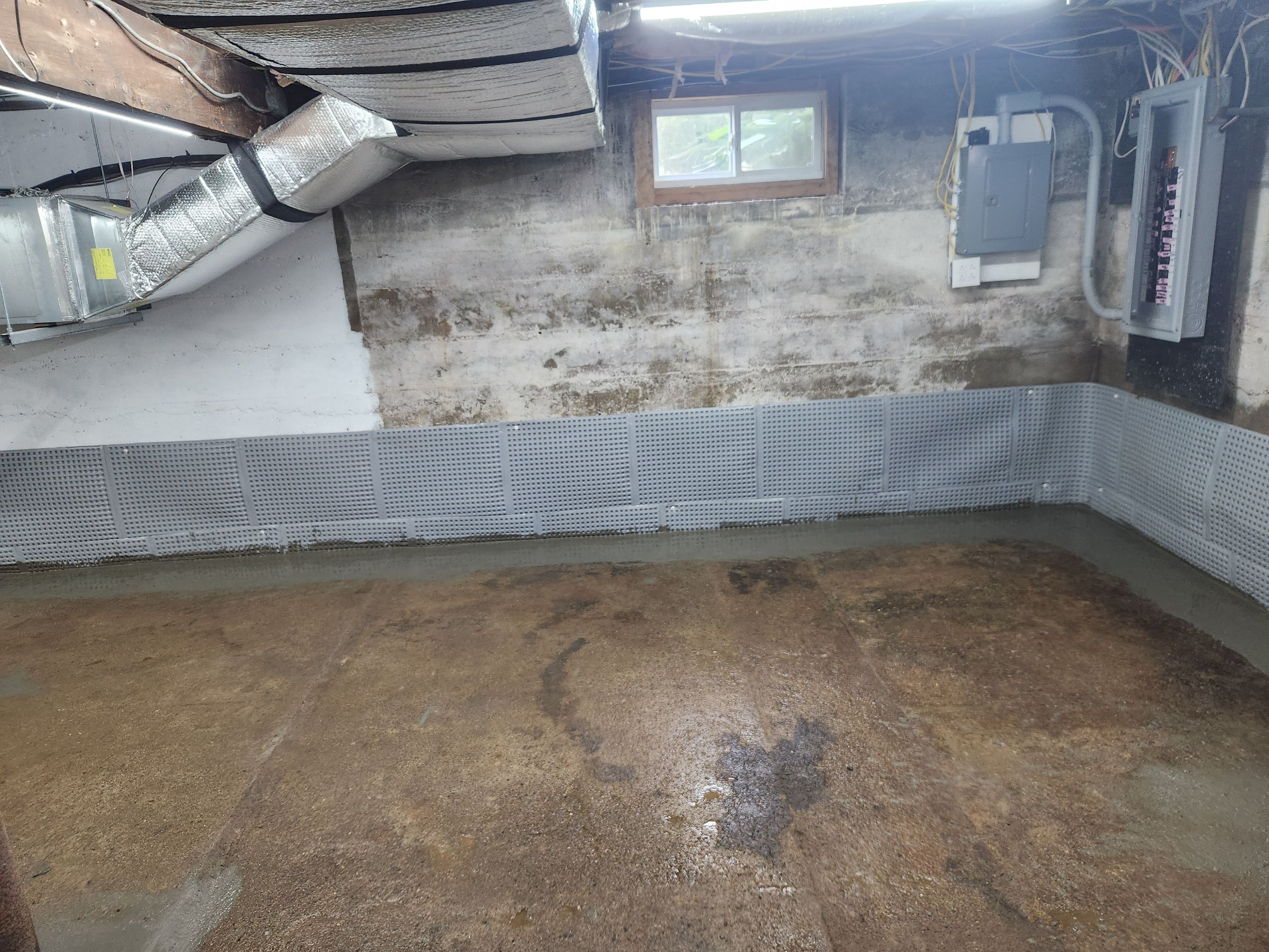 Interior French Drain Boonton NJ by Pure Service Pro, LLC 