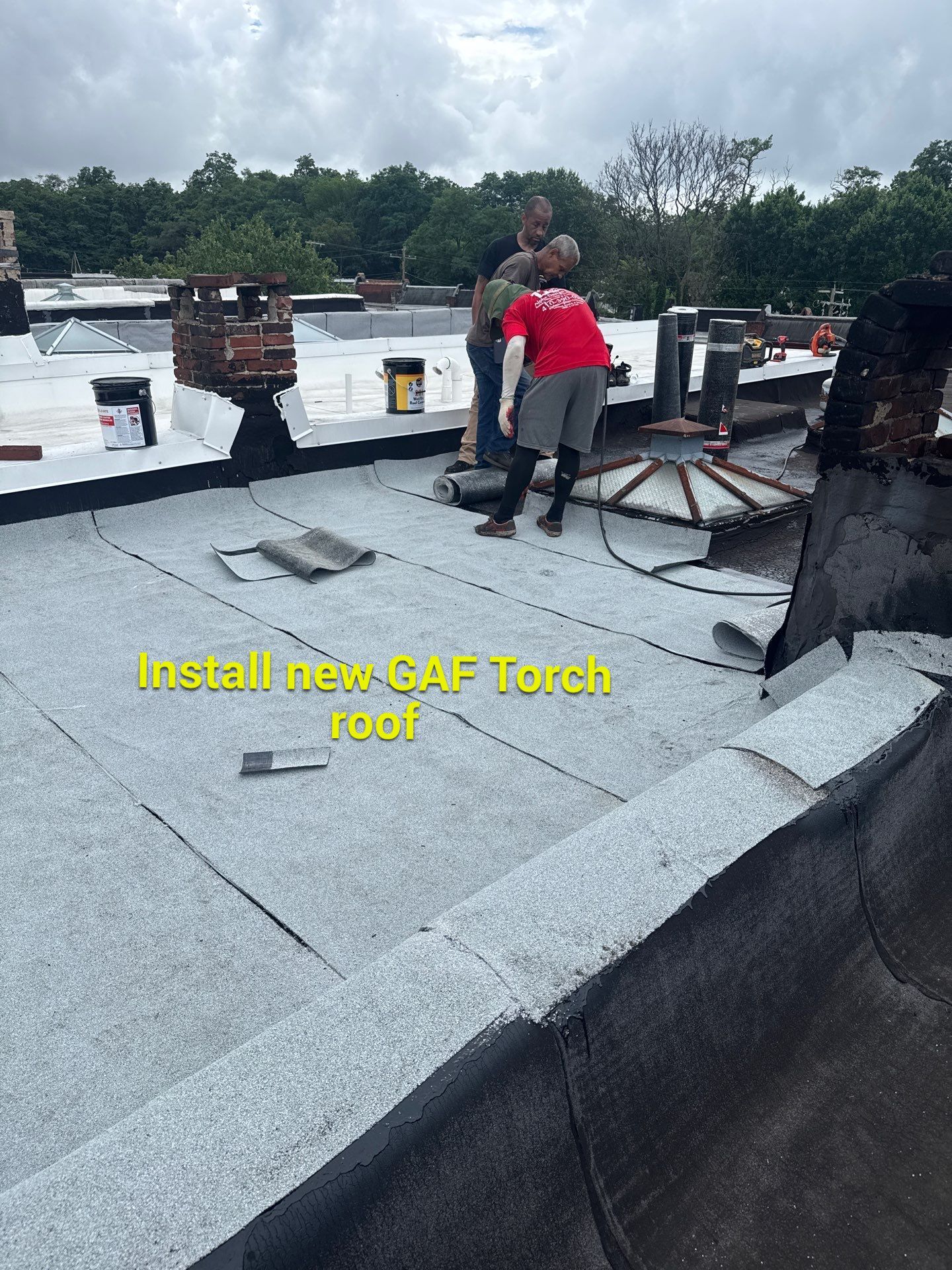 New Flat Roof by Alpha Design Services