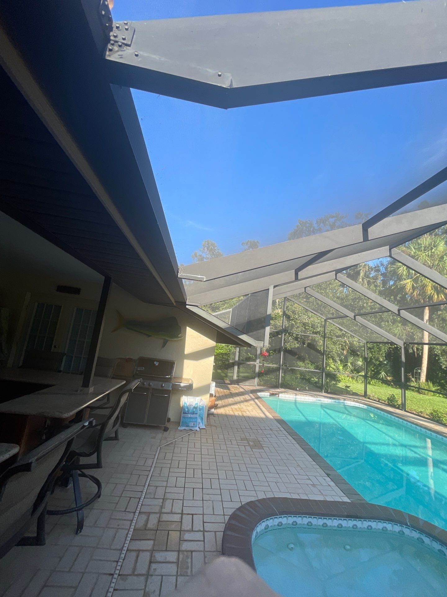 Bronze Soffit and Fascia in Sarasota FL by Gutter Professors