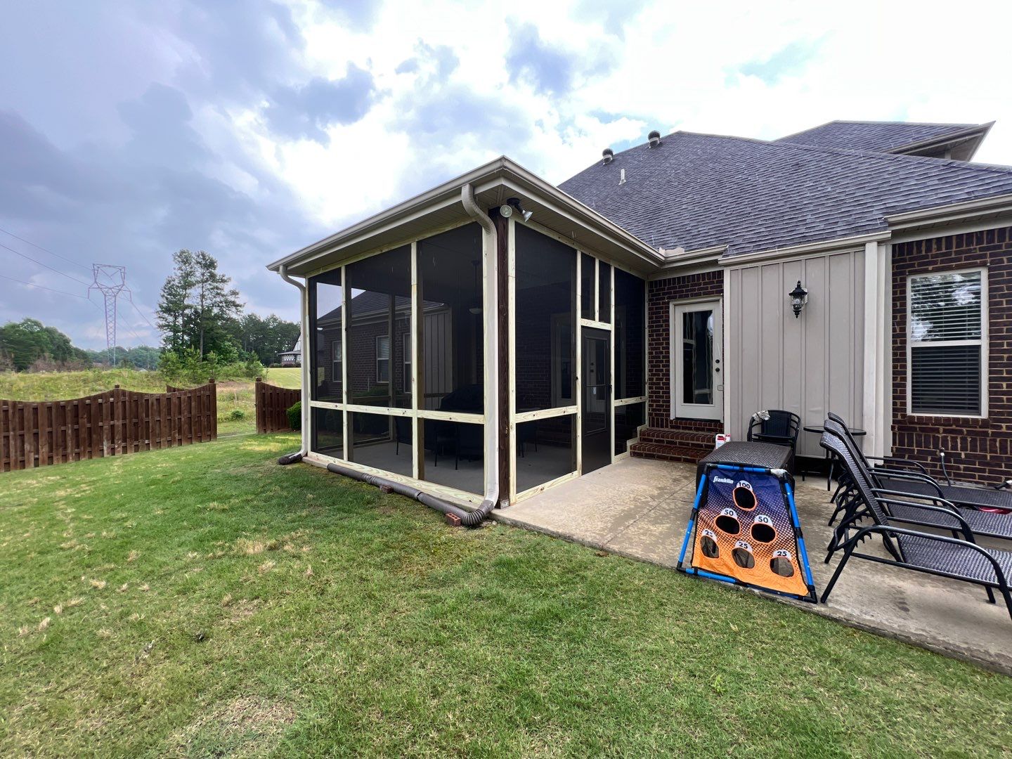 River Valley Road - Screened Porch Install  by Pillar and Pine