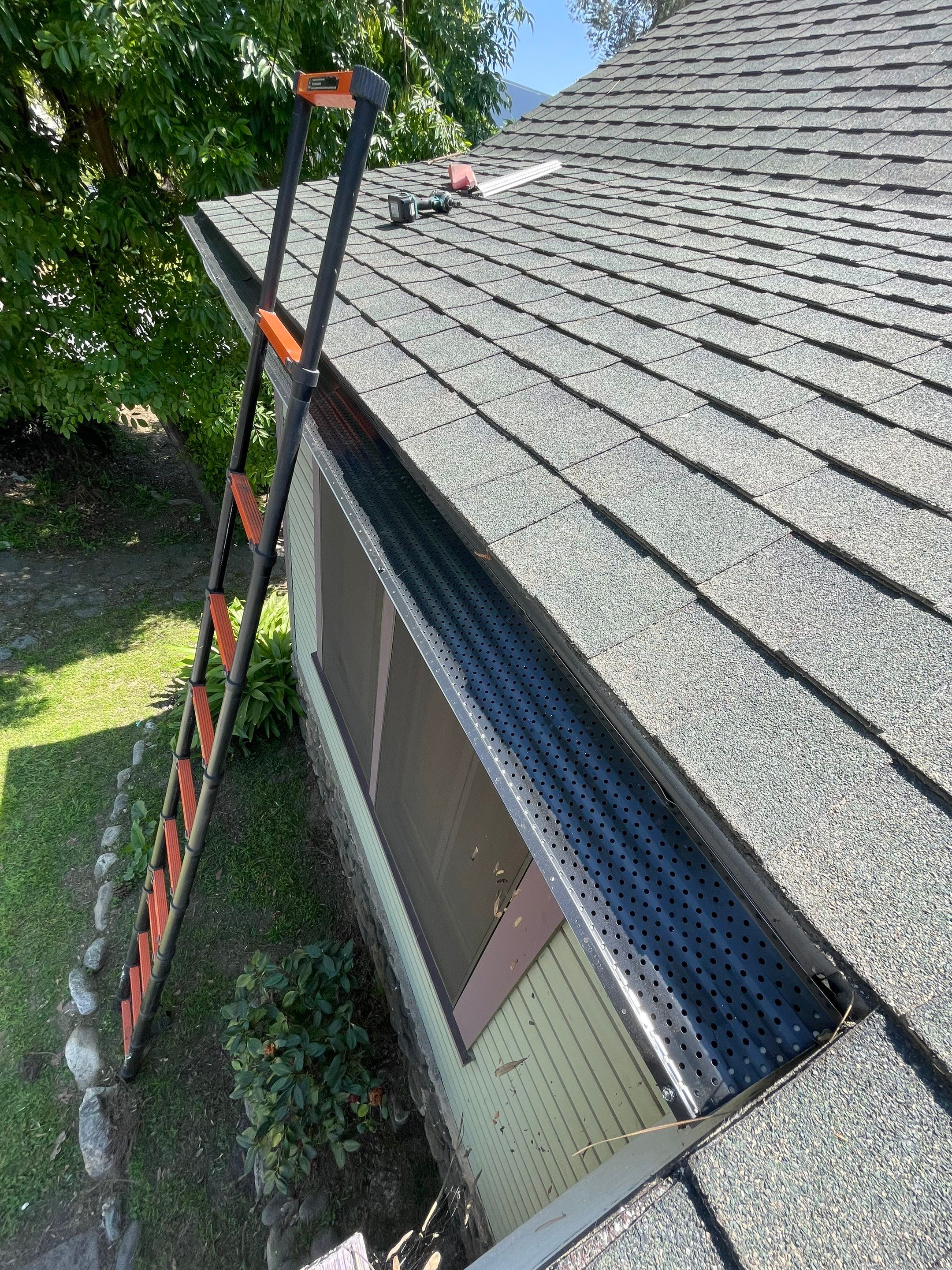 Gutter Cleaning & Guard Installation in San Dimas Ca by Palm Coast Solar Cleaning