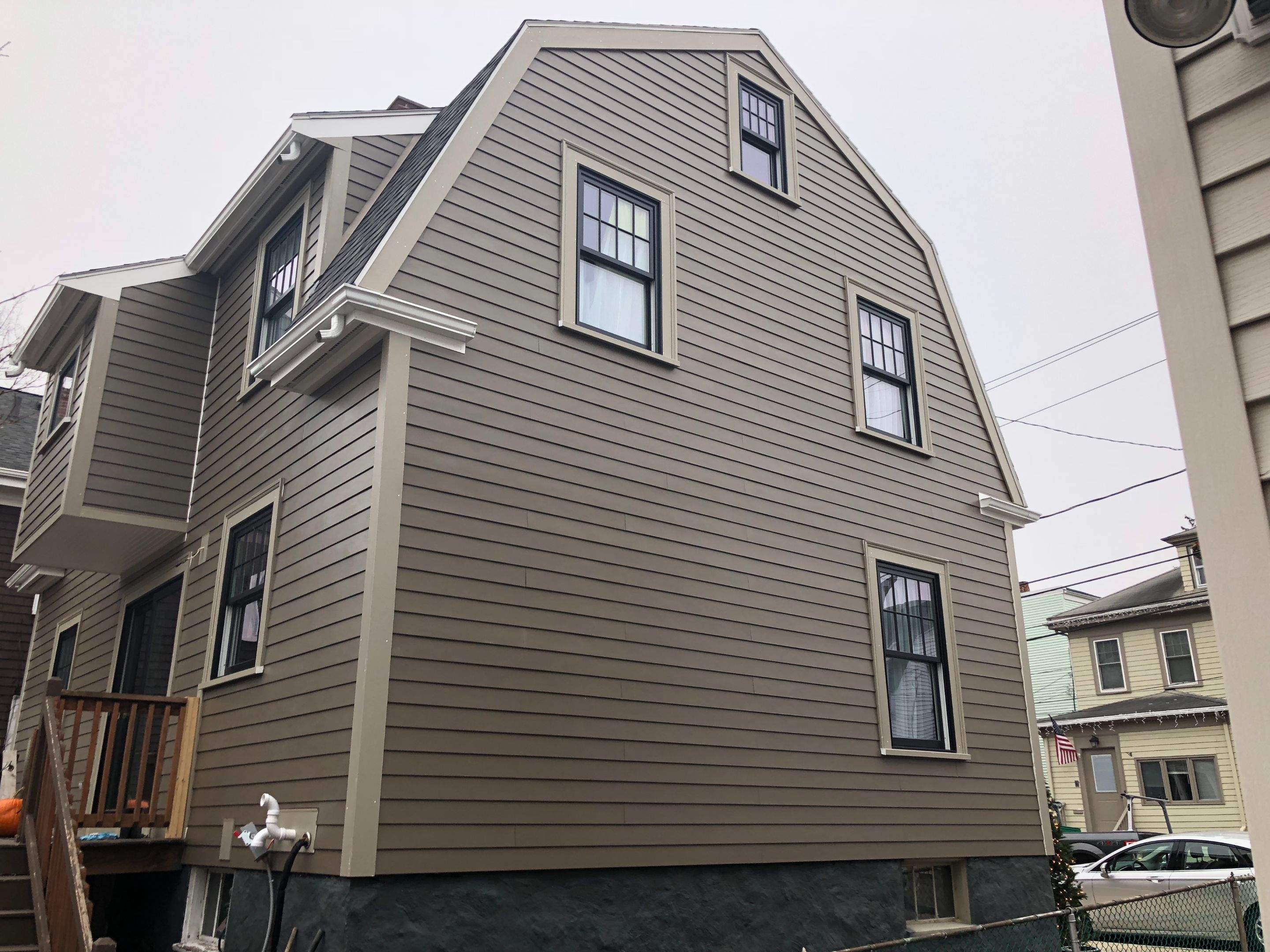 Siding Installation using James Hardie by UBrothers Construction