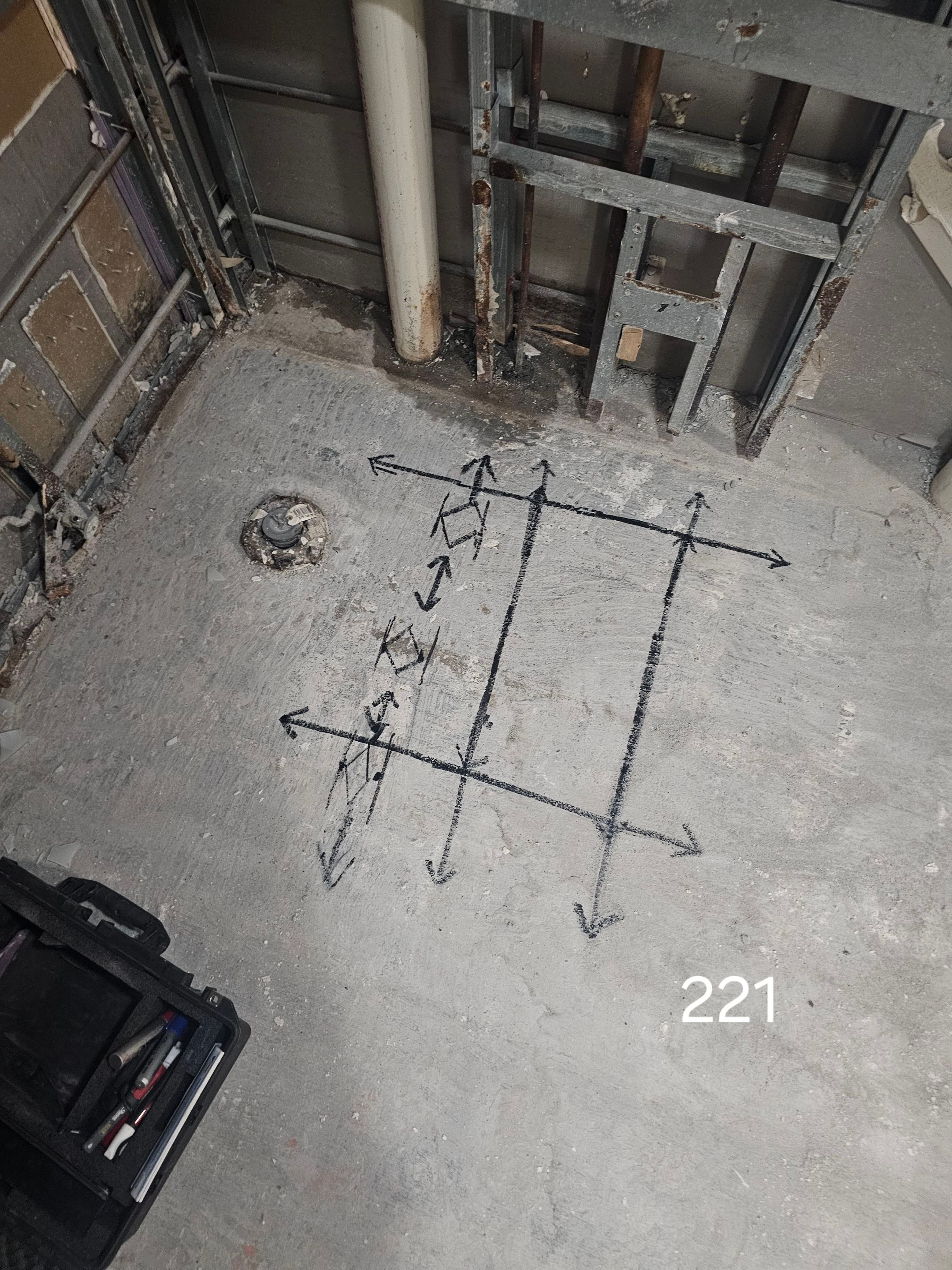 Concrete Scan for Plumbing Work by Alsip Locating Service, LLC