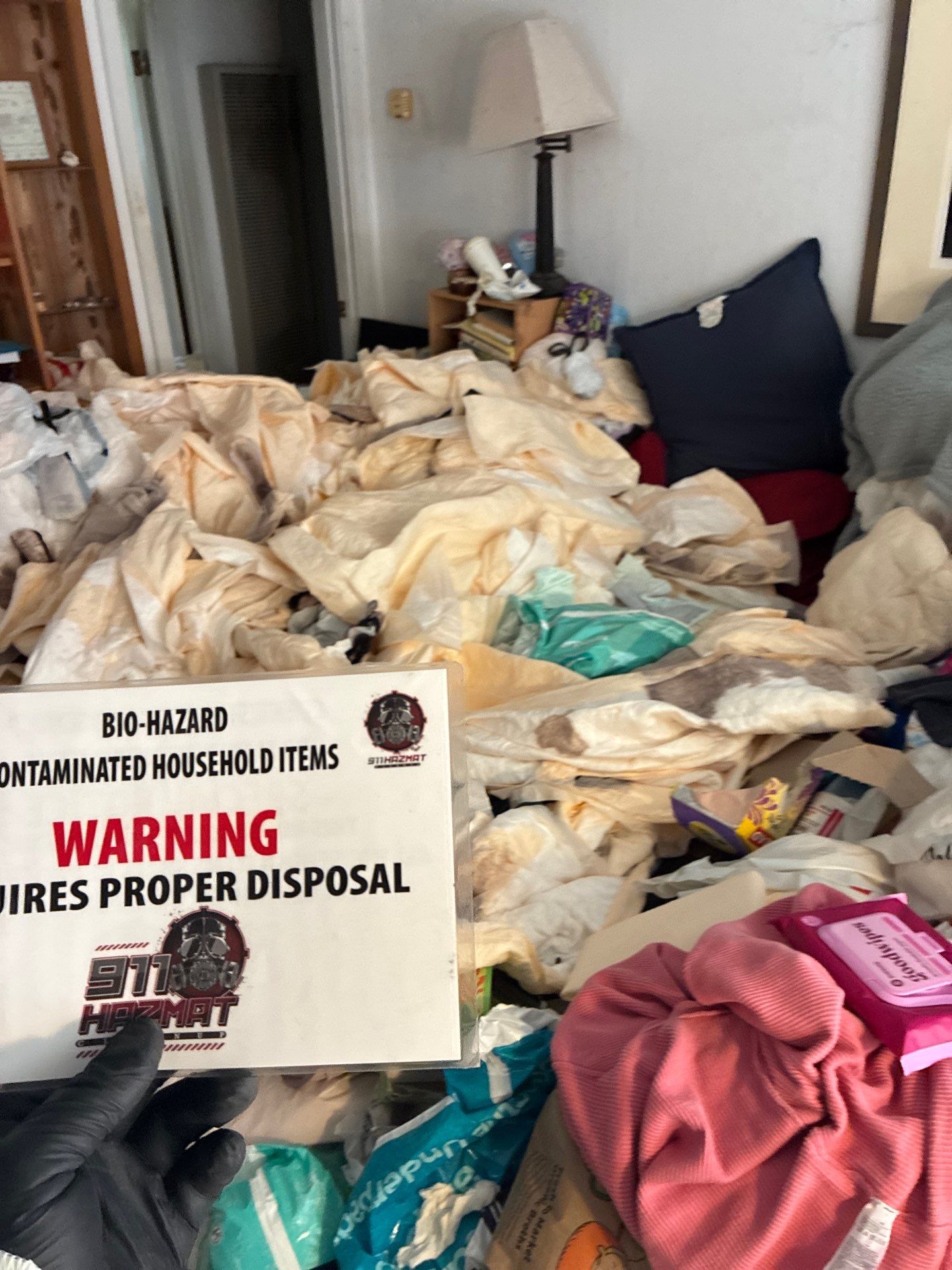 Project in Novato by 911 Hazmat Cleanup 