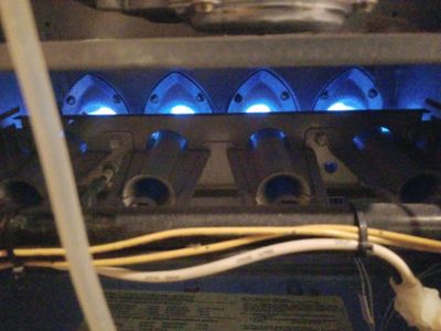 furnace inspection using UEI manometer