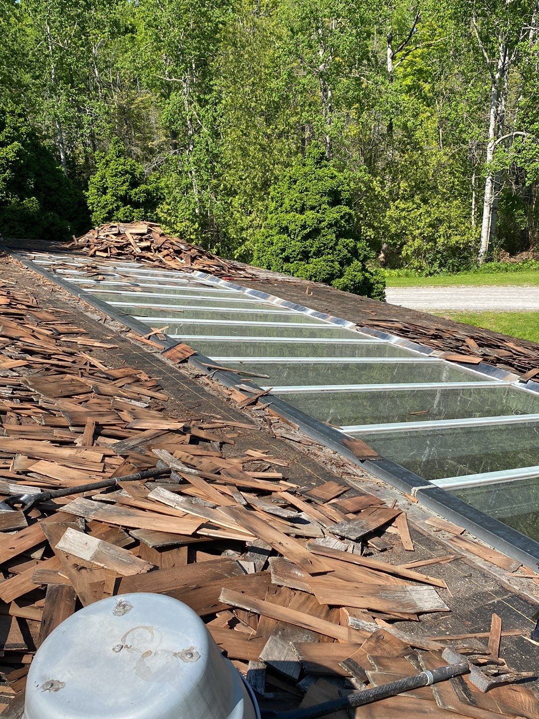Roof Replacement using 16" Standing Seam Panels by Jay Carter Roofing & Sheet Metal