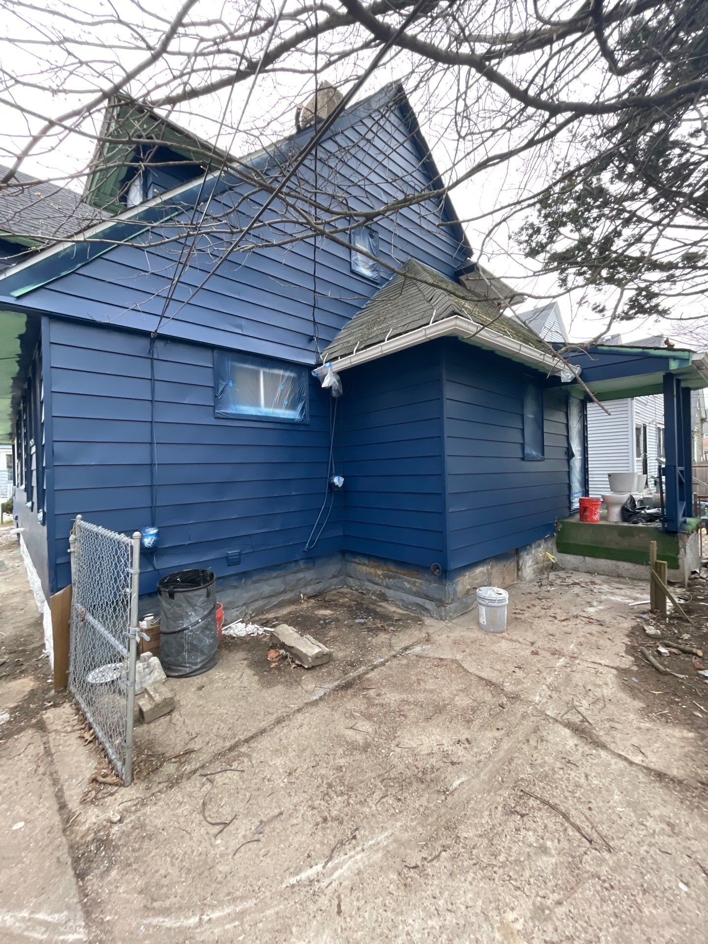 Exterior Painting using Benjamin Moore Element Guard by Callaway Contracting LLC