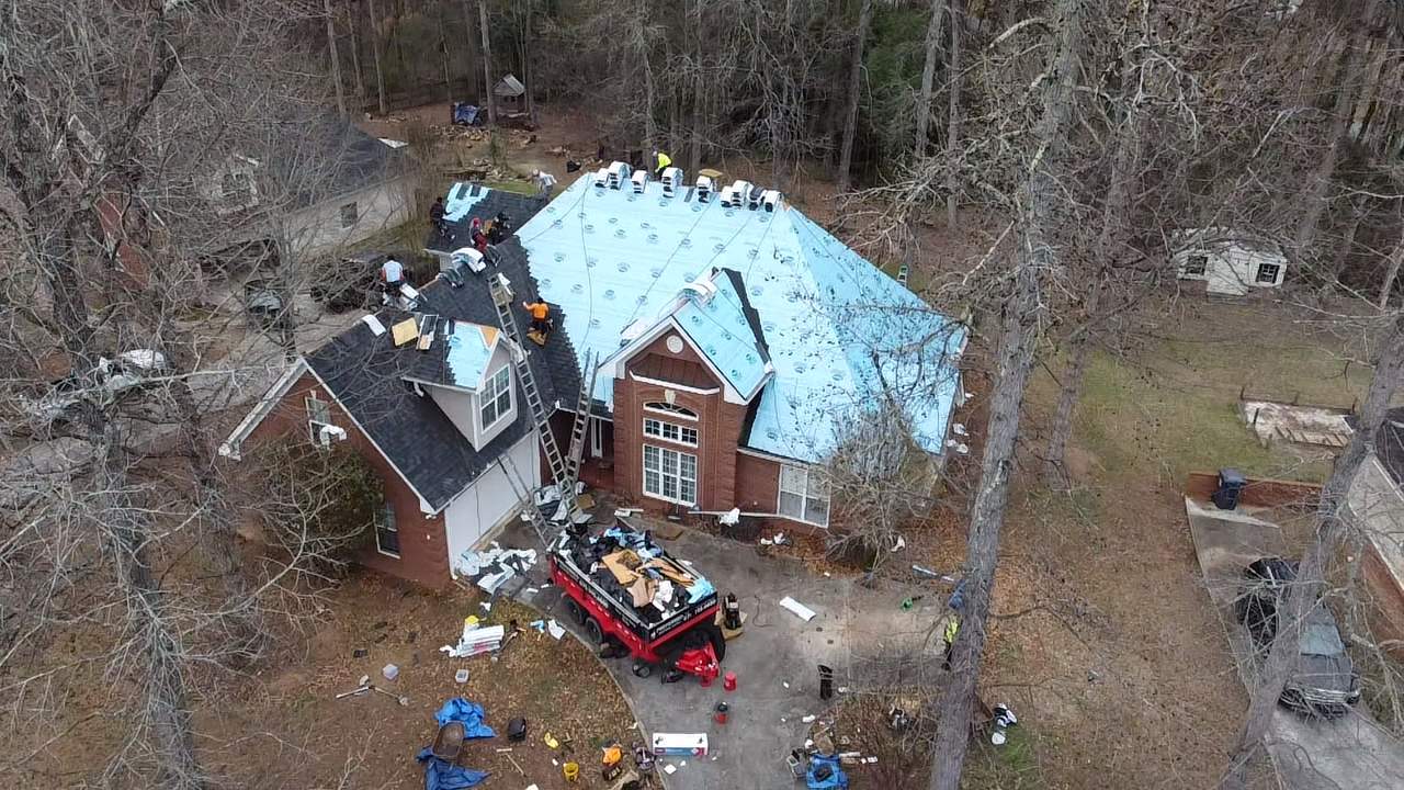Residential Roofing Repair using asphalt shingle roofing by Galian Roofing LLC