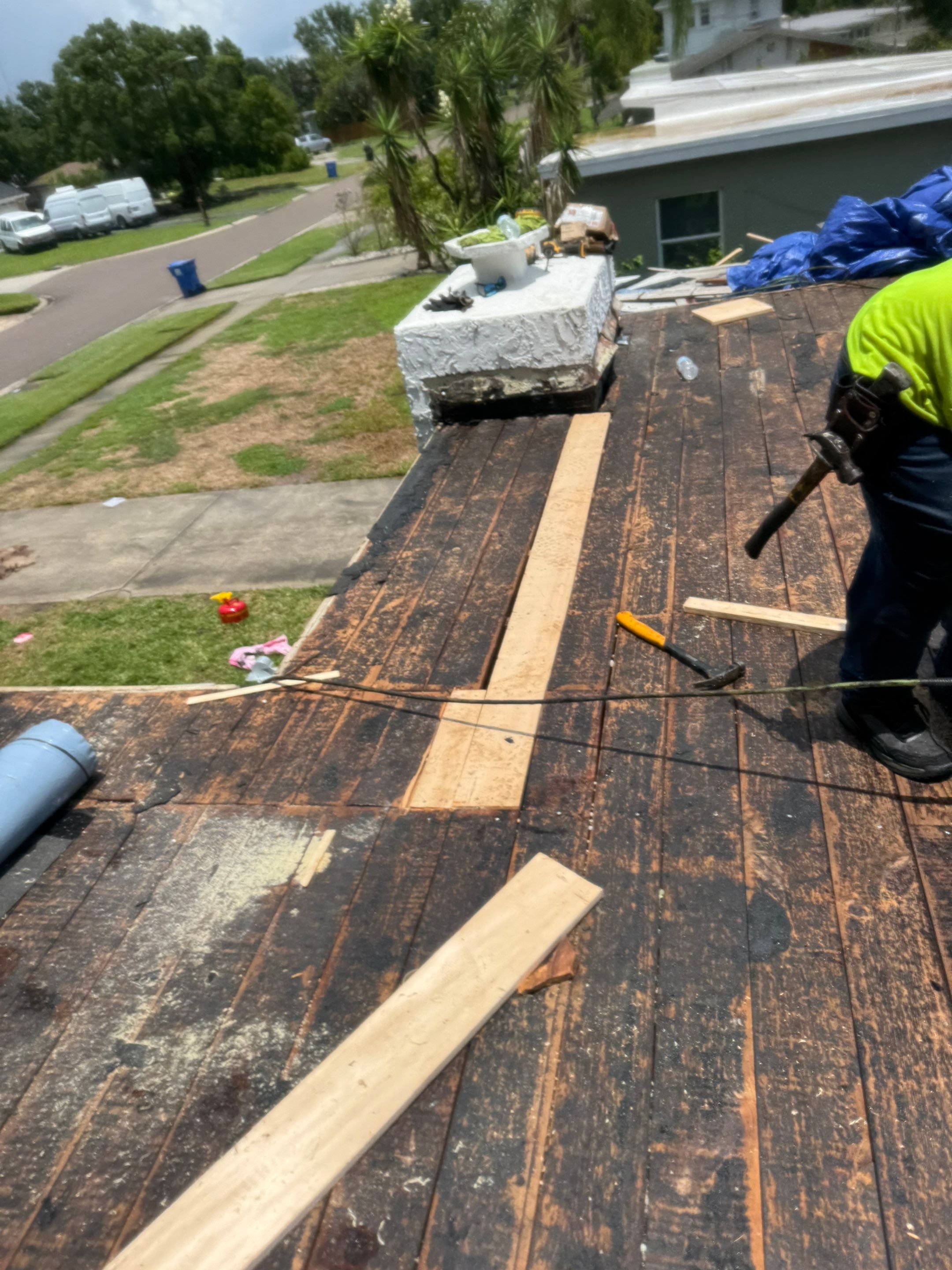 Project in St. Petersburg 33702 by Mitchell Roofing Company LLC 