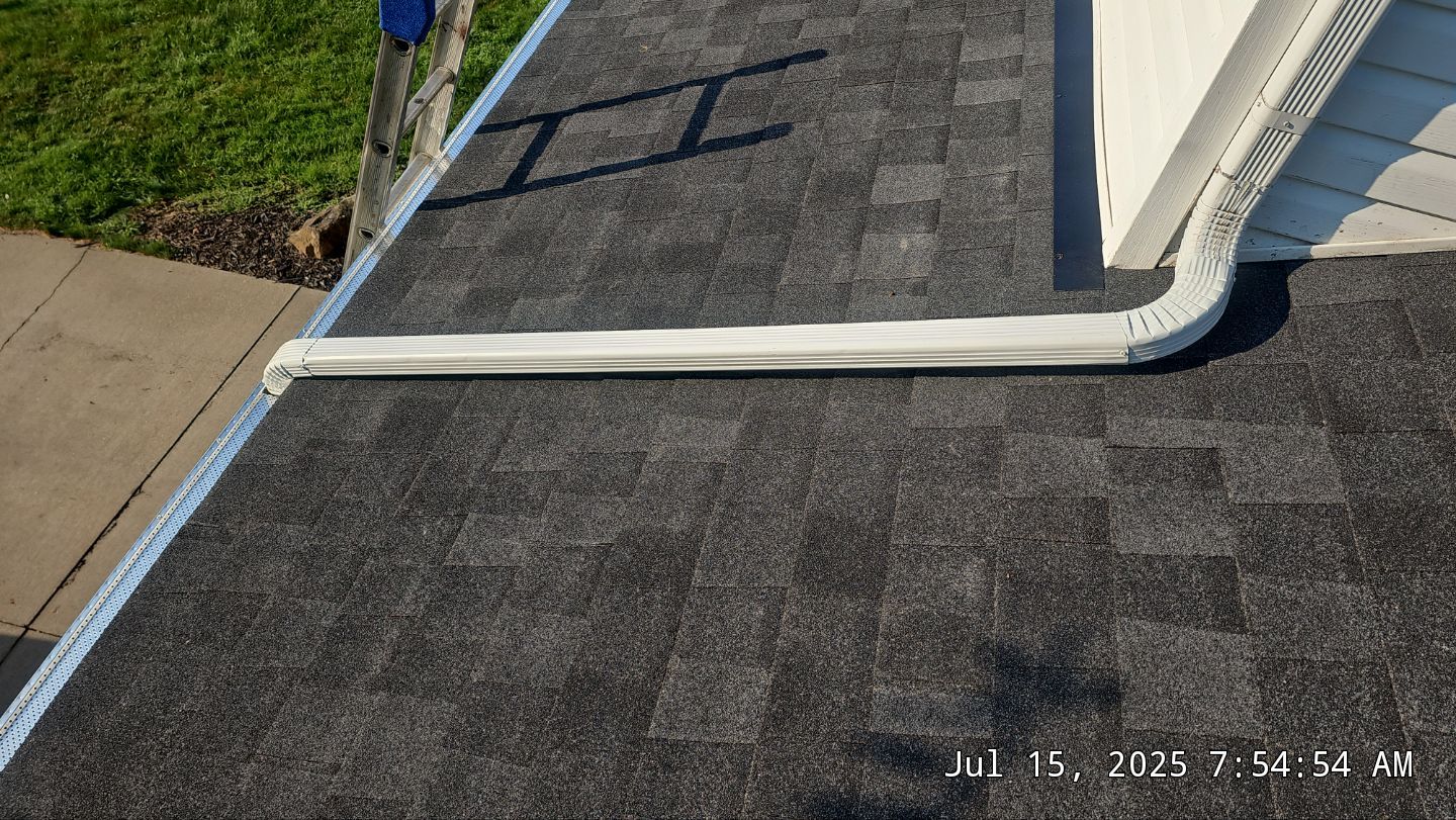 Atlas Pinnacle, Color, Black Shadow, Drip Edge, Color, White by Eagle Eye Roofing