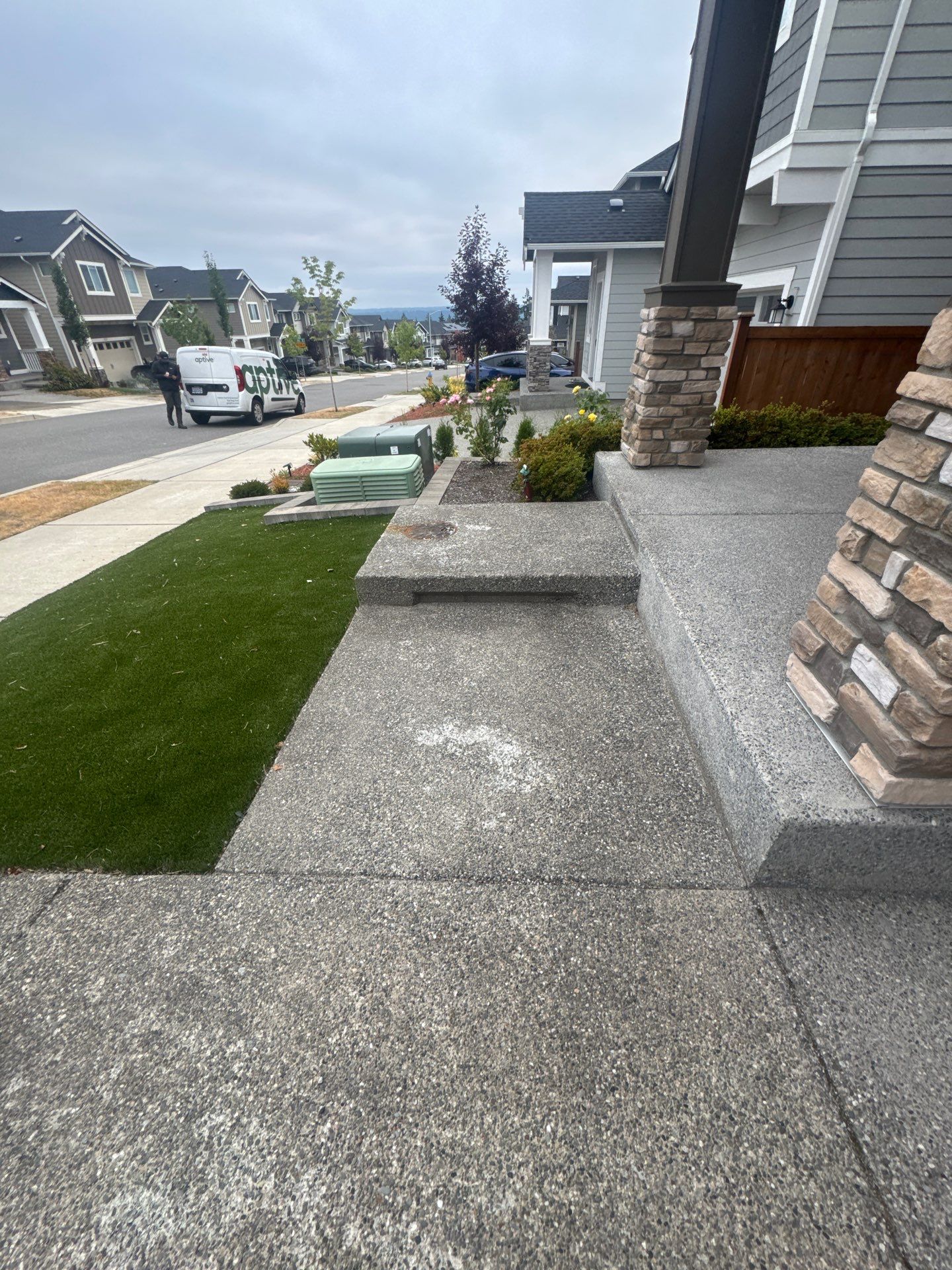 Concrete Driveway Makeover | Snohomish  by Jireh Asphalt & Concrete Inc 