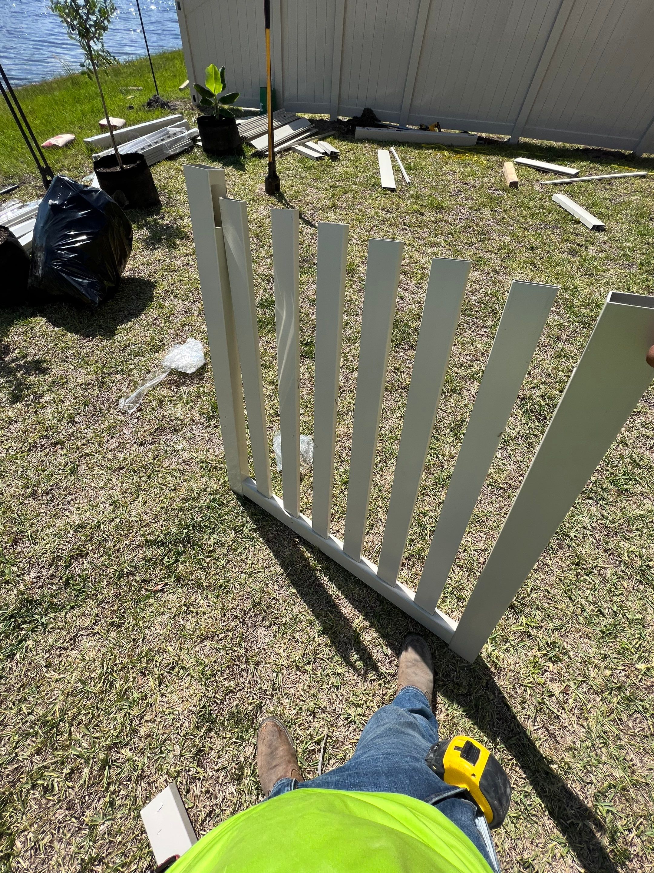 Sun City Center, FL 6ft. Tall Tan Vinyl Privacy Fence by Asap fence and gates, LLC