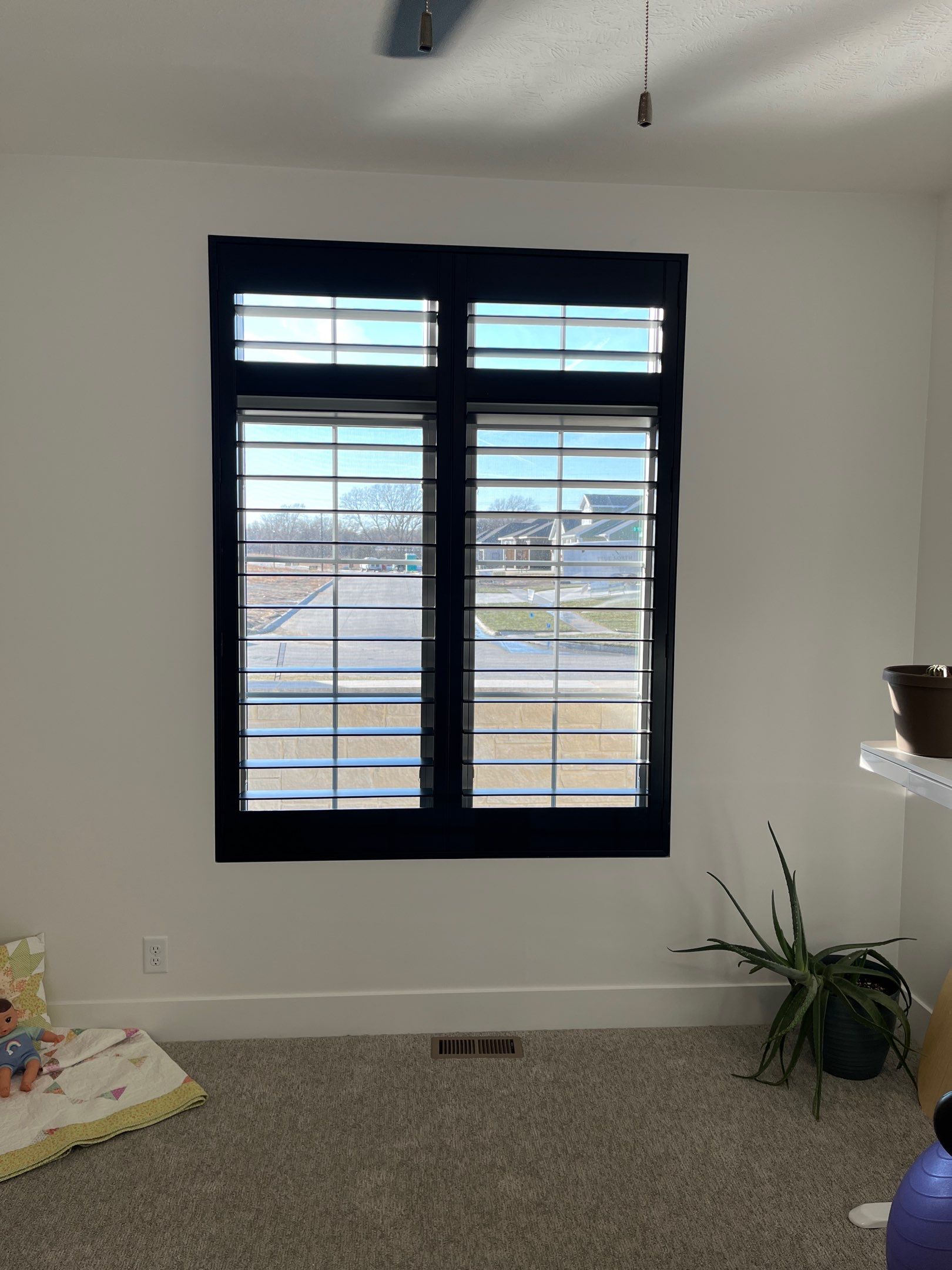 Residential Custom Shutters using Heritance Custom Shutters by Hunter Douglas by Custom Blinds & Design