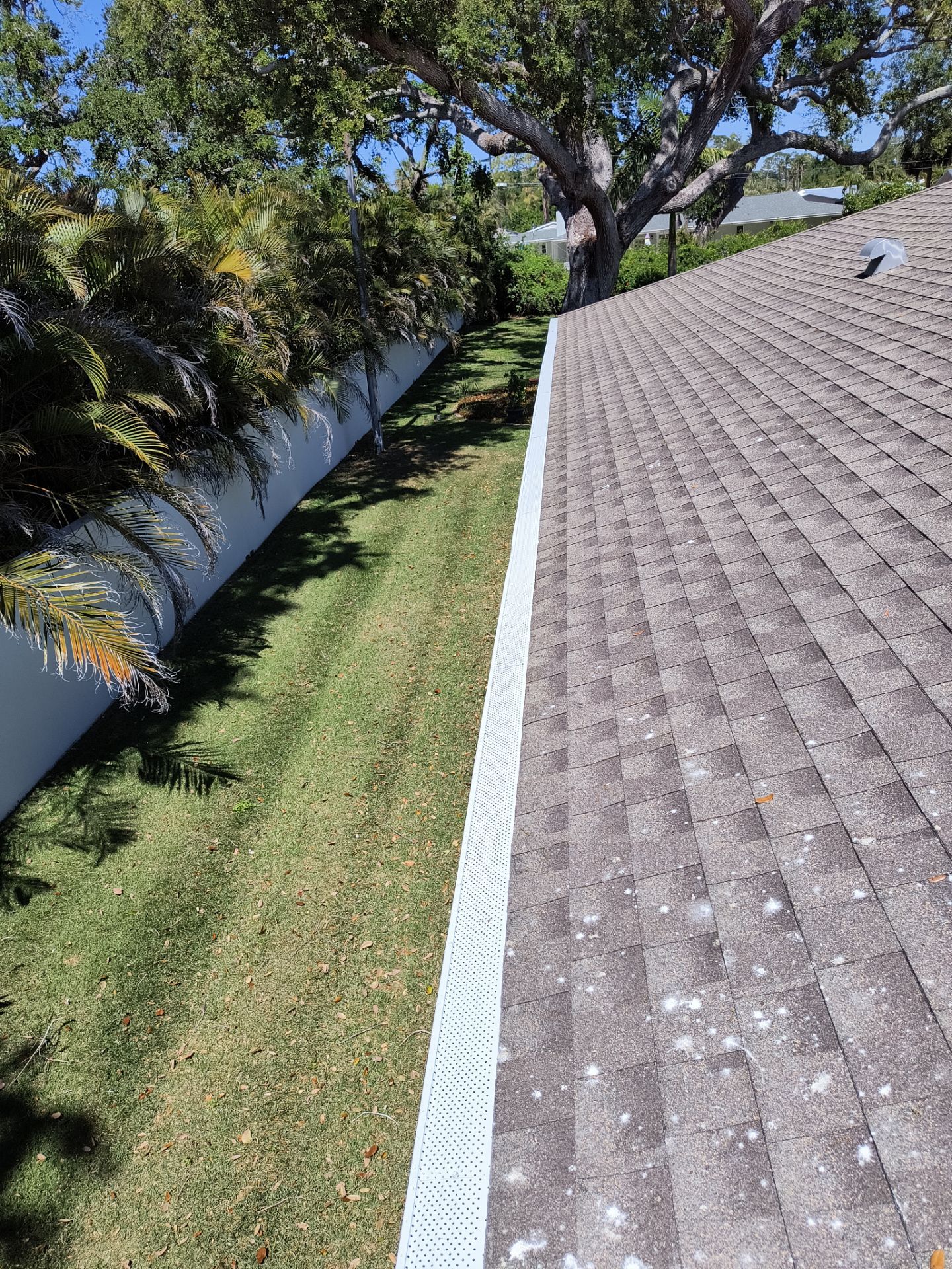 Leaf Guard using Gutter Guards in Sarasota FL by Gutter Professors