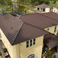 24ga 1.5 Mechanical Seam Mansard Brown