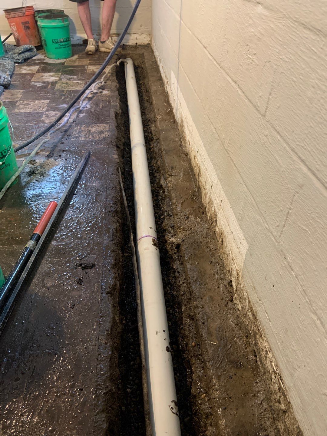 Getting Corey Back to Work with a Dry Basement by Waterproofing Northeast