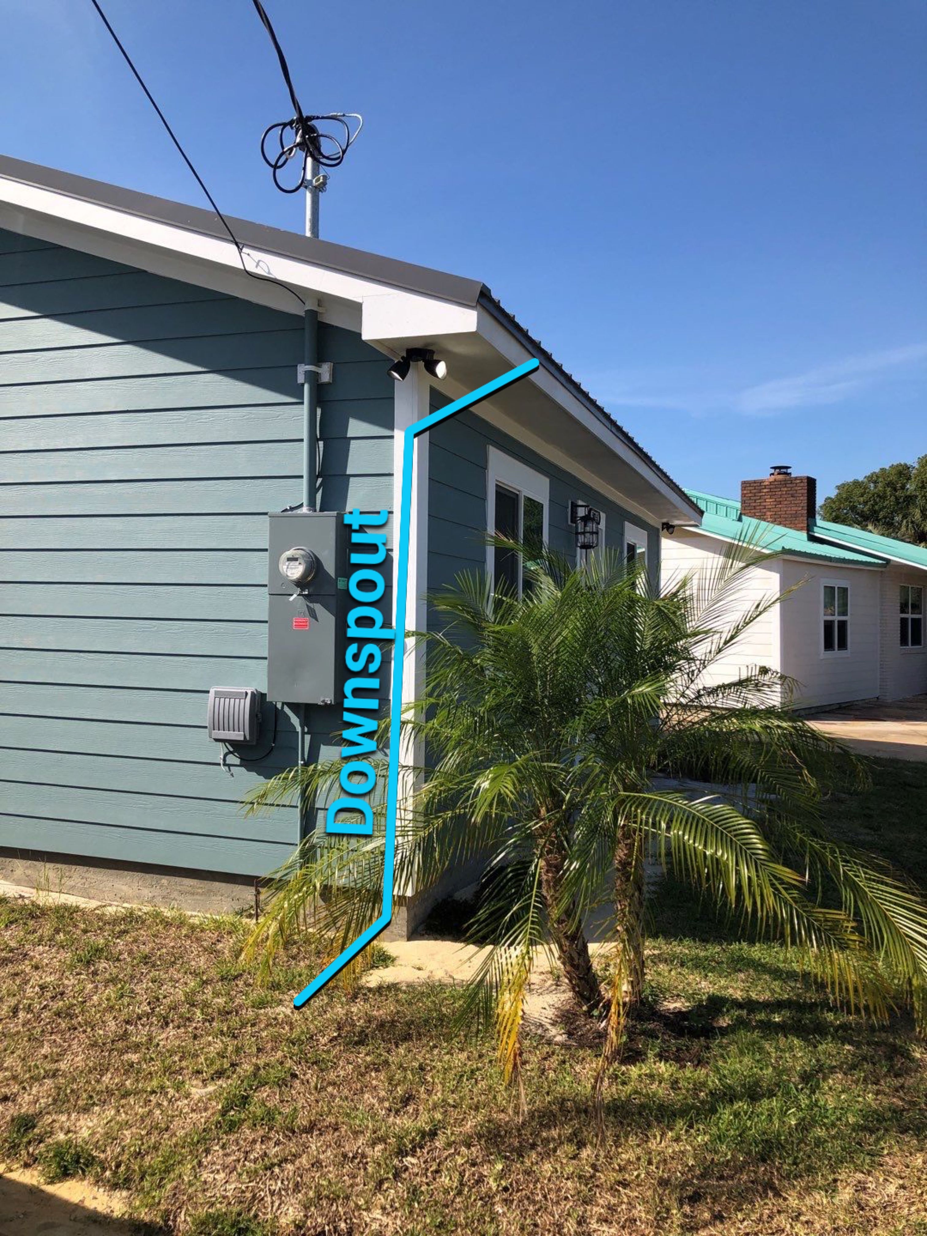Gutter Installation using K-Style White Seamless Gutters by Gutter Professors