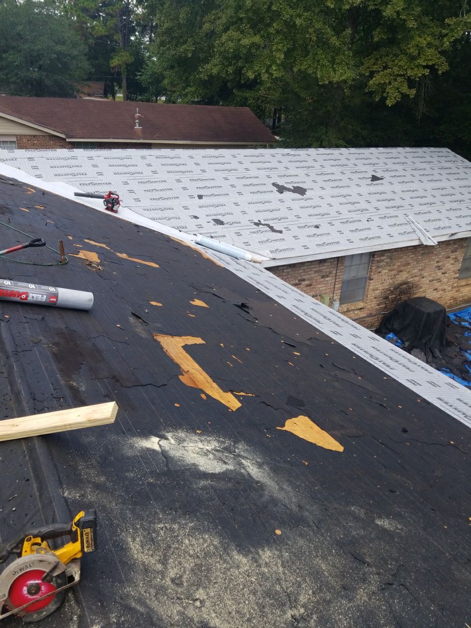 Residential Roofing Installation using Roof Replacement by American Roofing & Construction LLC