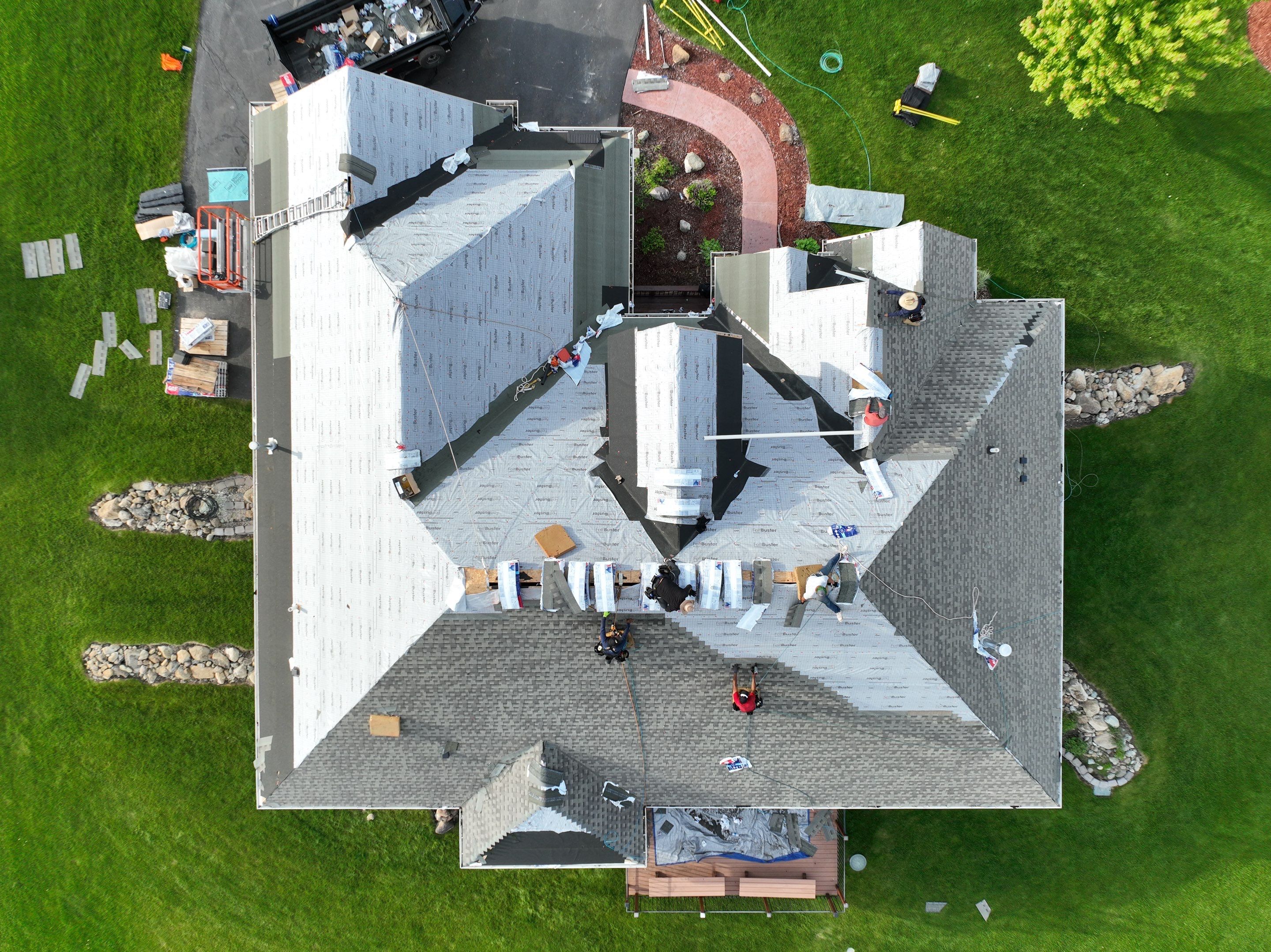 GAF Timberline HDZ - Weathered Wood by Montana Roofing Solutions