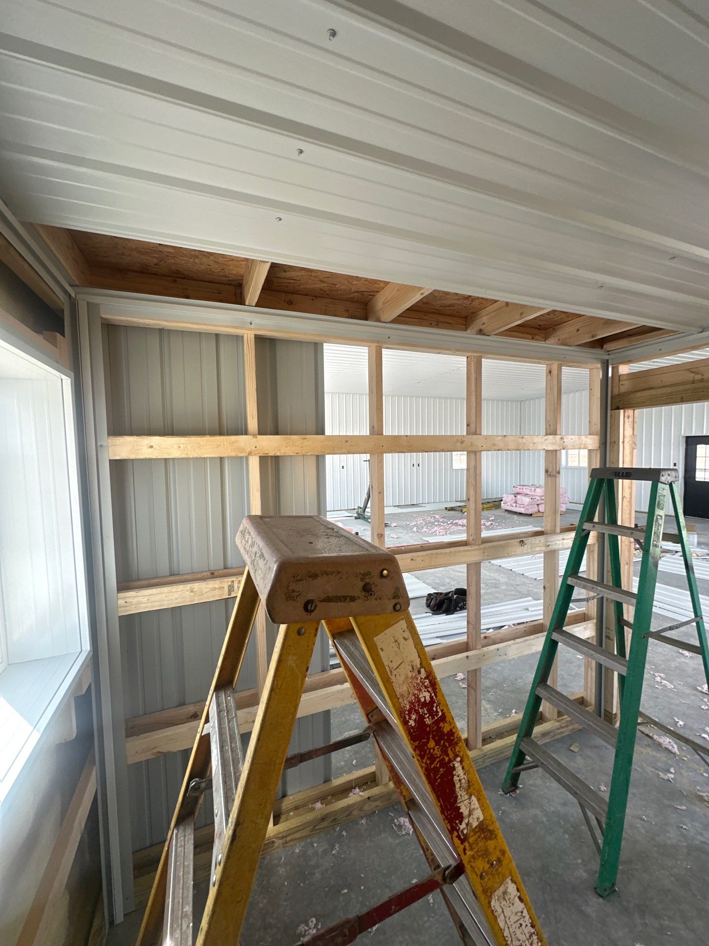 40'x40'x12' Garage by The Barn Builders 