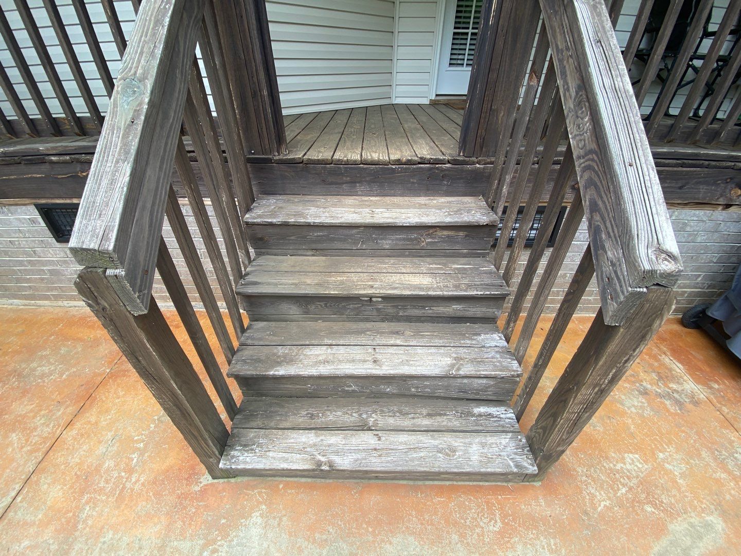 Weathered Deck using Wood Sealant by DuraSeal