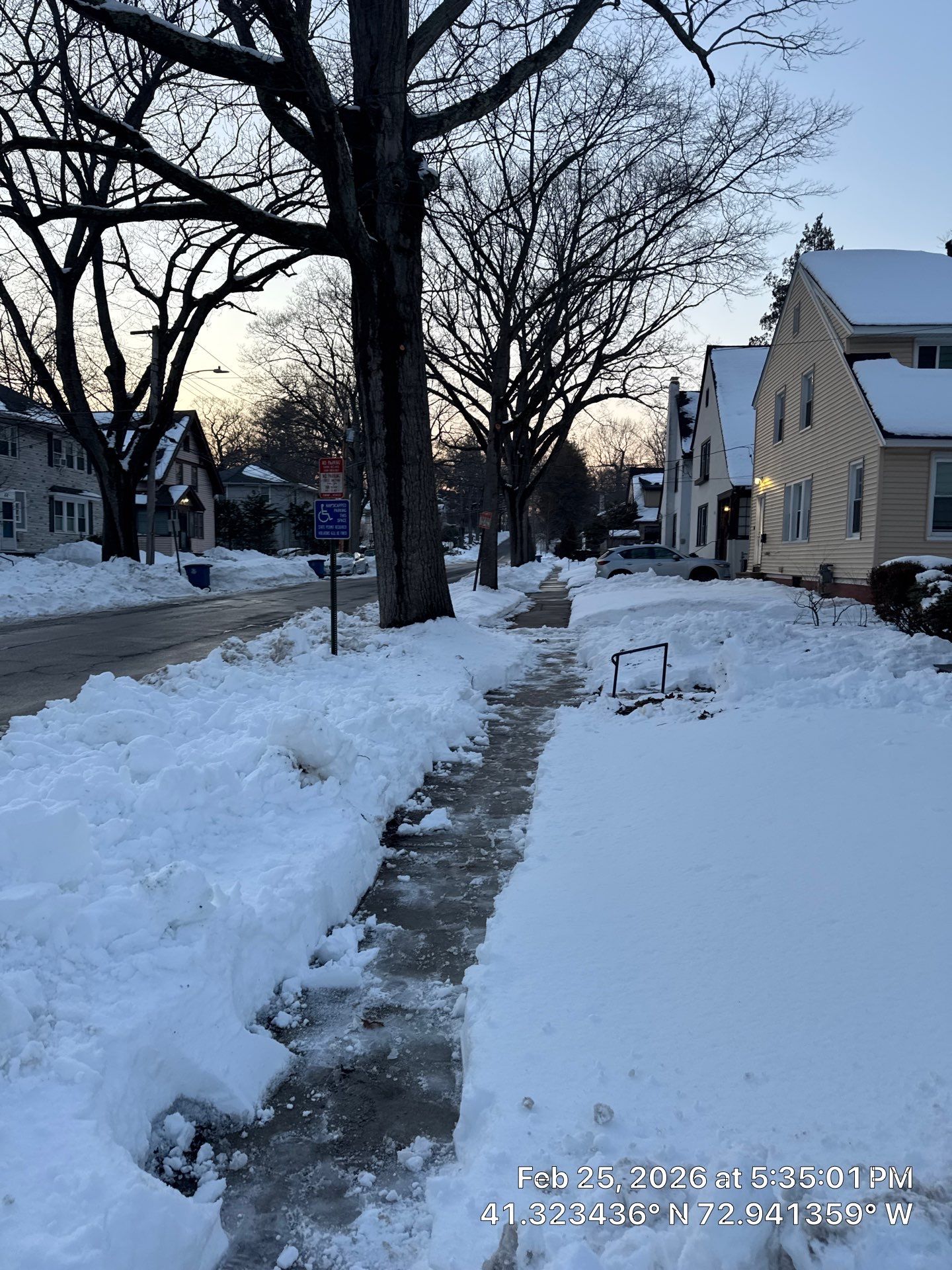 Residential Snow Removal in New Haven, Connecticut by Diamond Image LLC