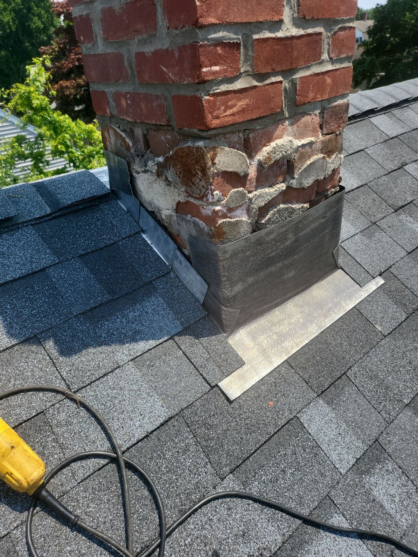 Residential Roofing Installation using Owens Corning TruDefinition Duration AR - Slatestone Gray by A Plus Exterior