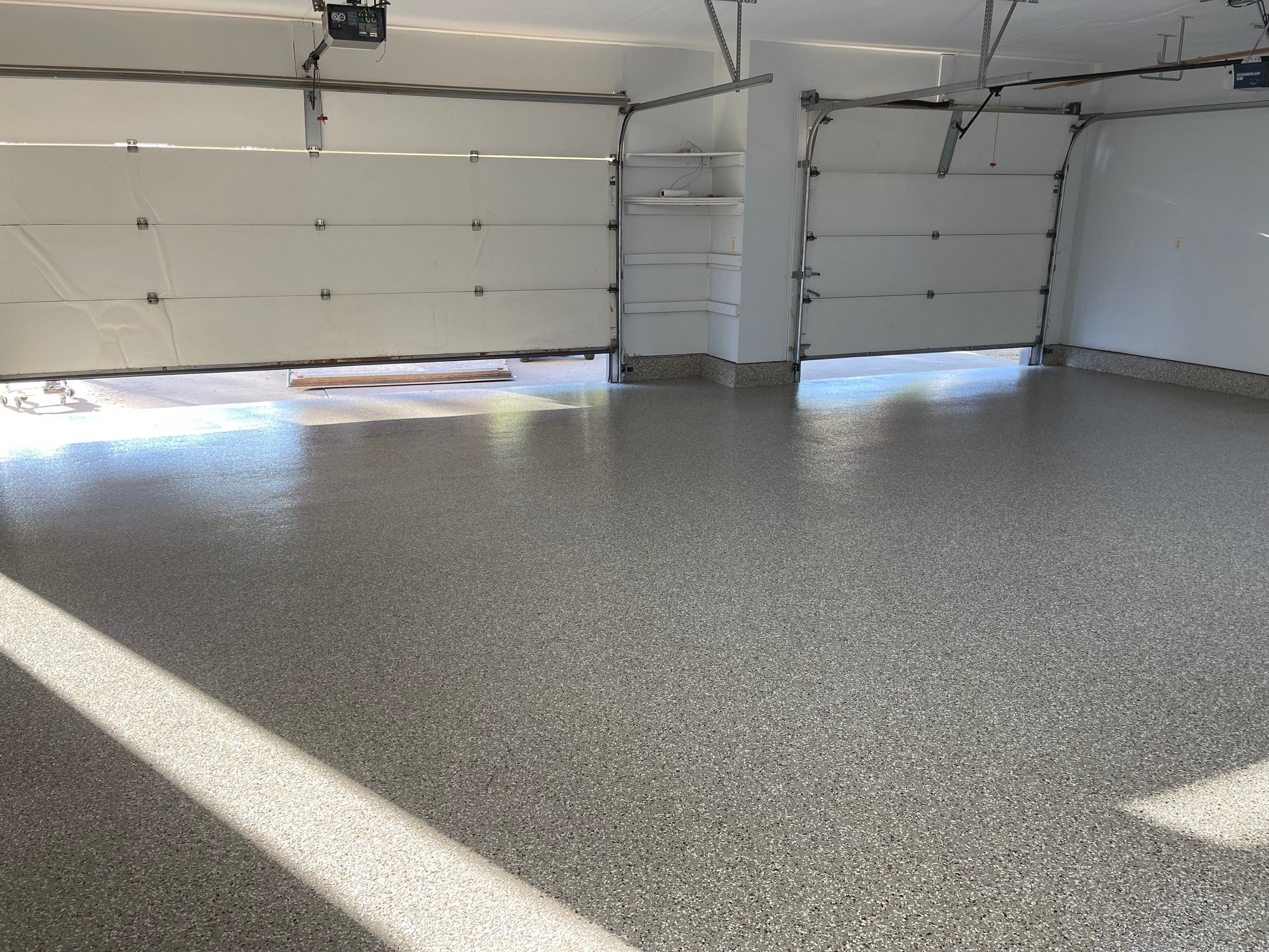 Garage using Pebble Beach by Select Painting, Coatings & Garage Cabinets