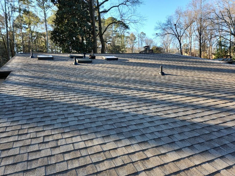 Residential Roofing Installation using GAF Driftwood by Georgia Roof Advisors
