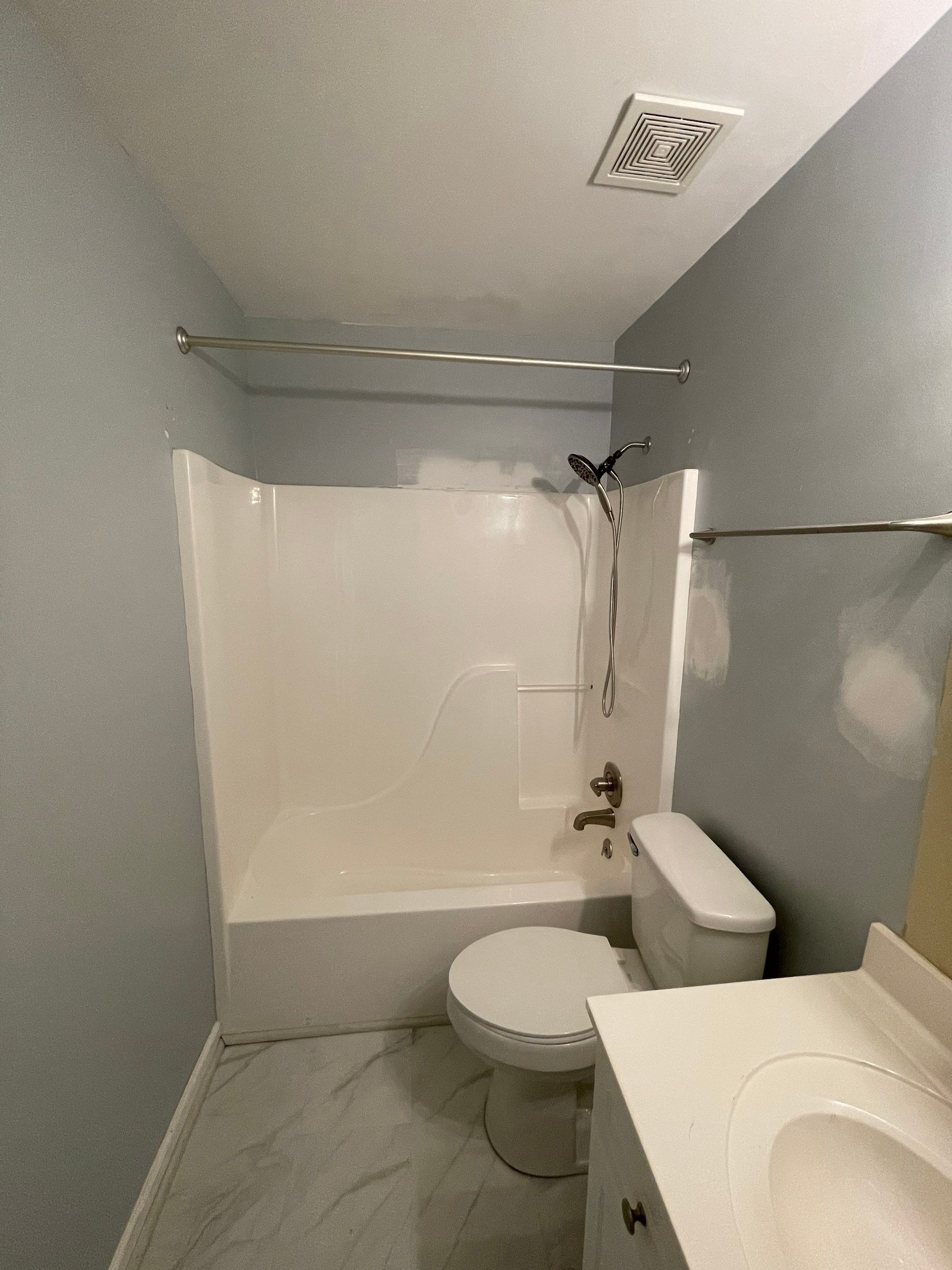 Hickory Point - Bathroom Update by Pillar and Pine