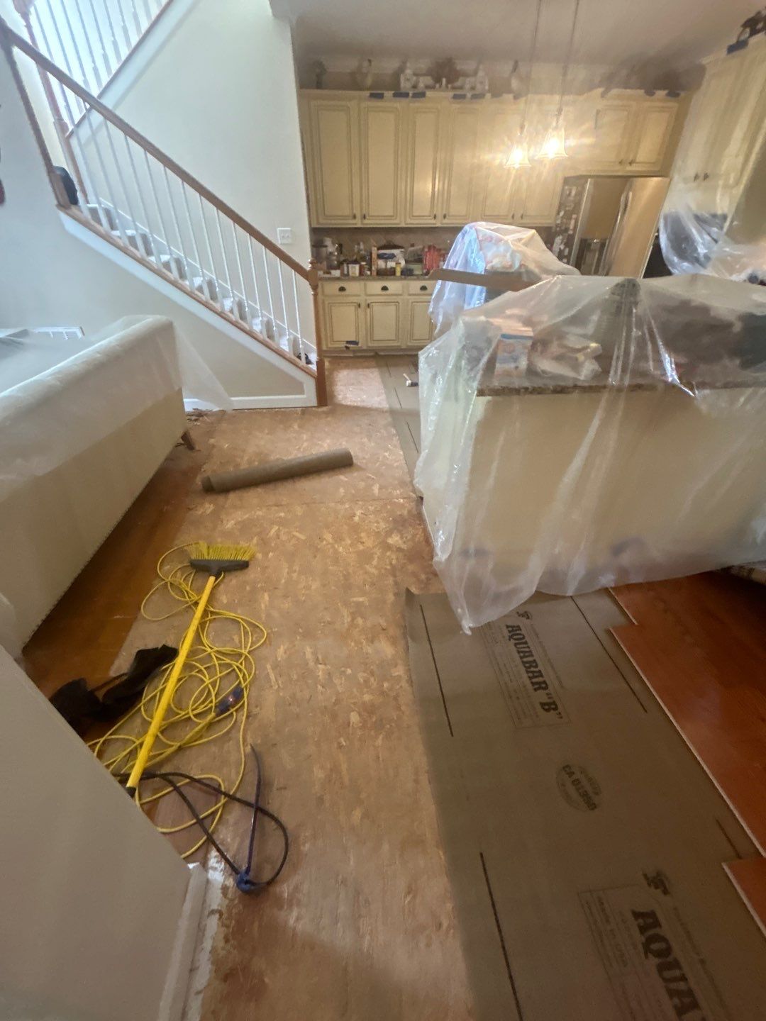 Full Floor Replacement by Footprints Floors of Nashville