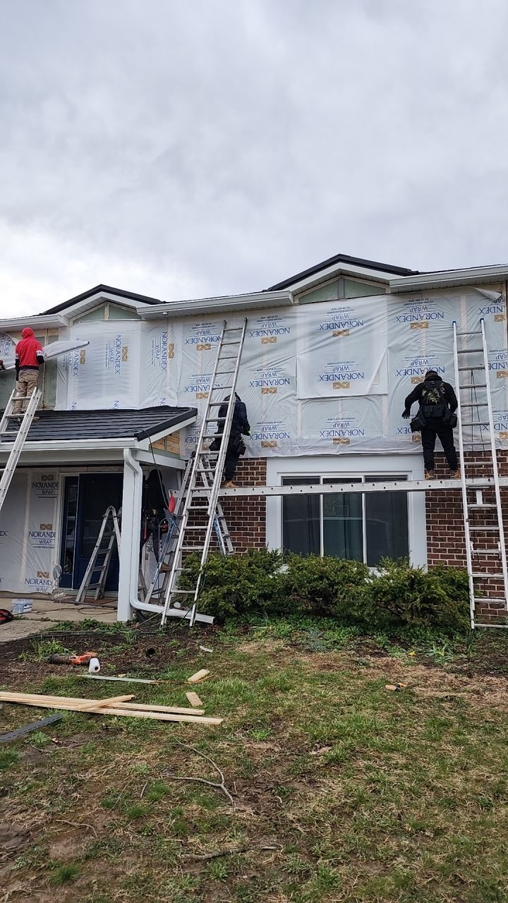 Full Exterior Home Transformation – Metal Slate Roof in Fort Wayne, IN by 4Ever Metal Roofing