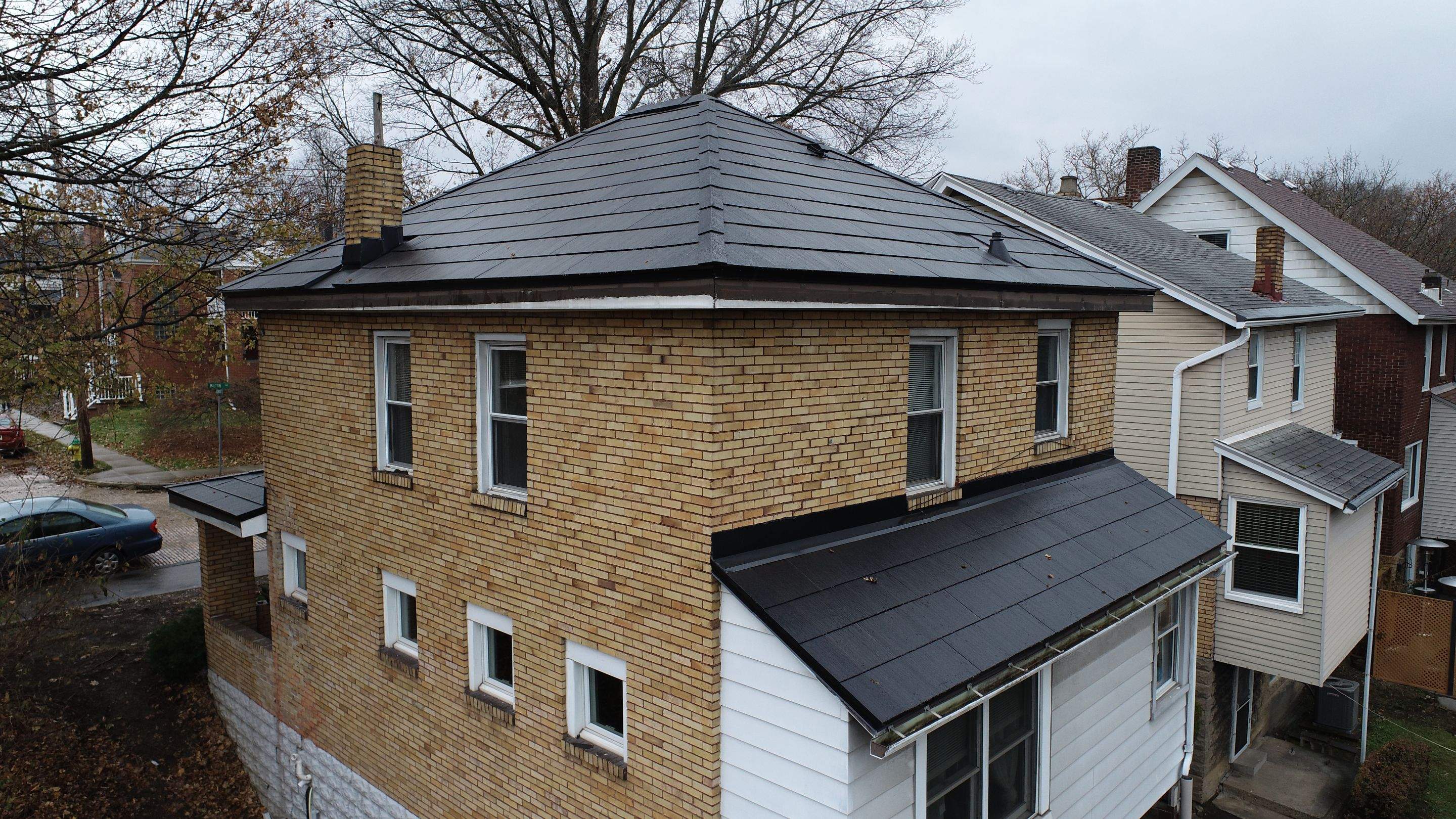 Tesla Solar Roof in Pittsburgh, PA by American Home Contractors