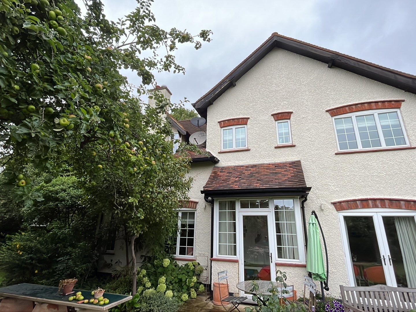 Roof Clean - Biocide Treatment using Honda 15lpm Low Pressure Washing Machine by Ges Exterior Cleaning ltd