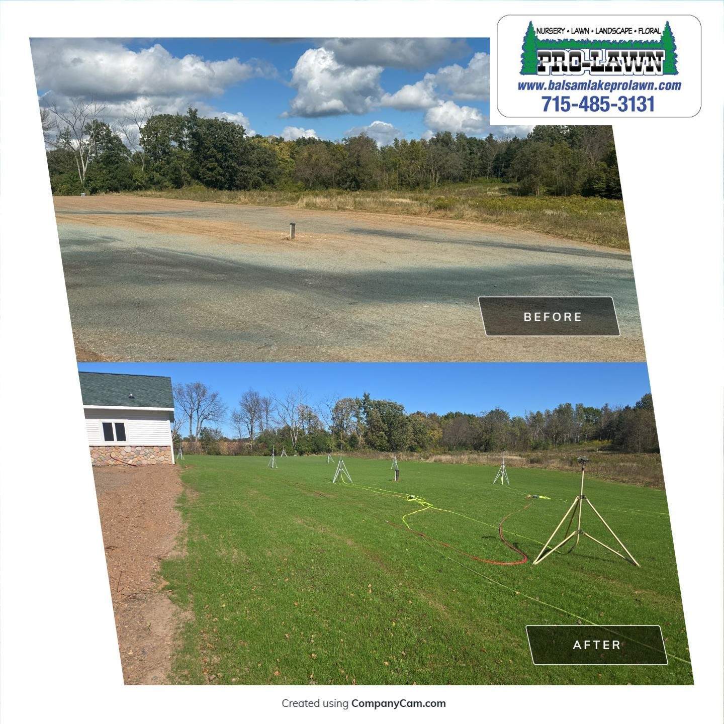 Turf Install/Hydroseeding by Balsam Lake Pro Lawn