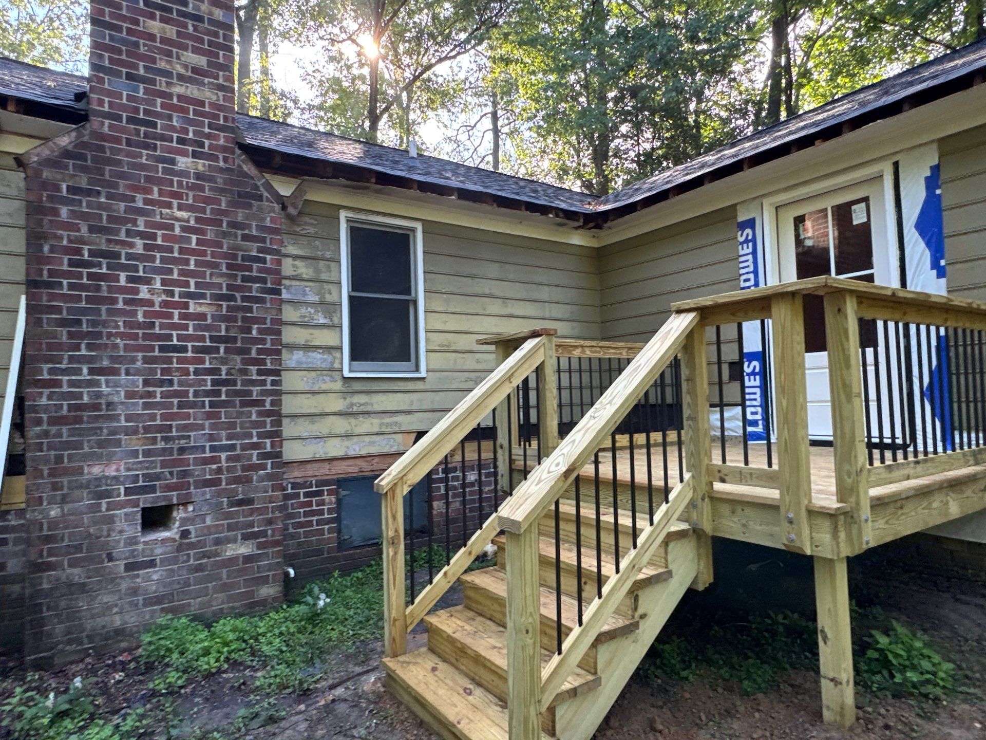 Siding Replacement and Structural Wood Rot Repairs in Mechanicsville by Cade Construction
