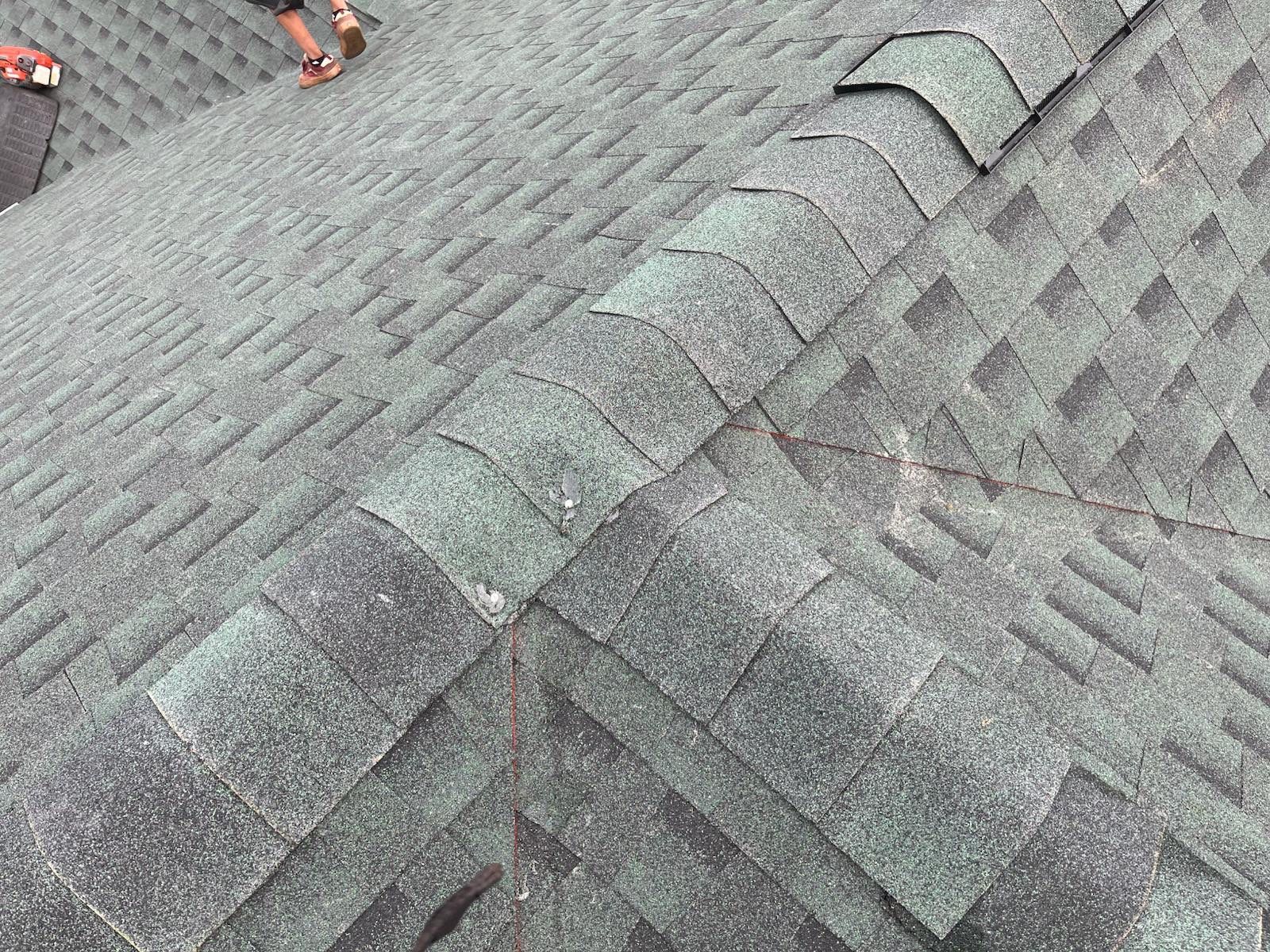 Residential Roofing Installation using GAF Timberline HDZ Hunter Green by Rainstoppers Roofing