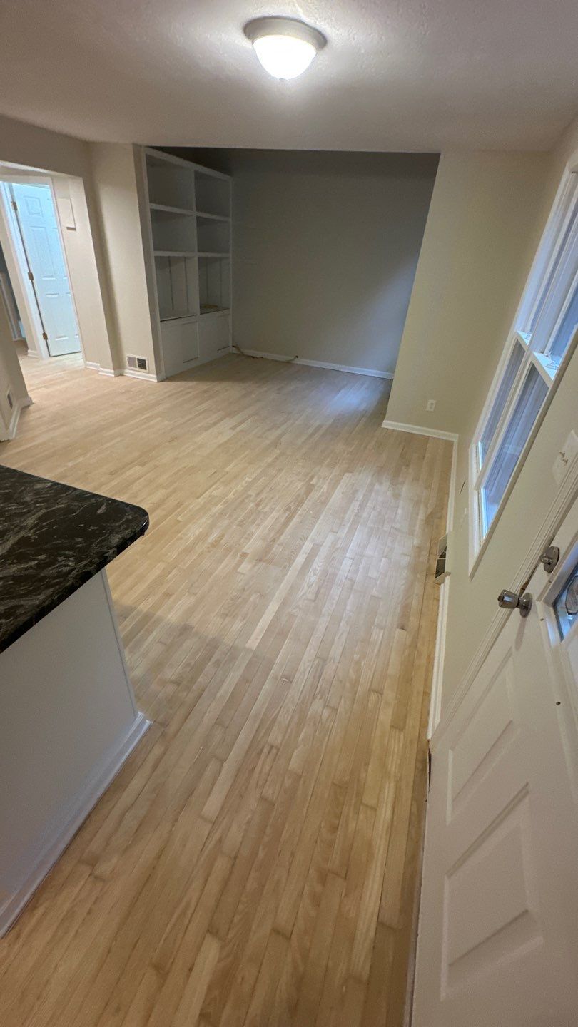 Hardwood Refinishing Project in Canonsburg by Floors in a Day, Inc