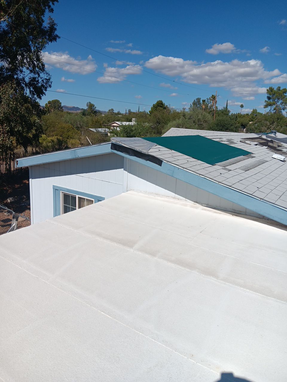 Polar White Exposed Fastener by Reimagine Roofing