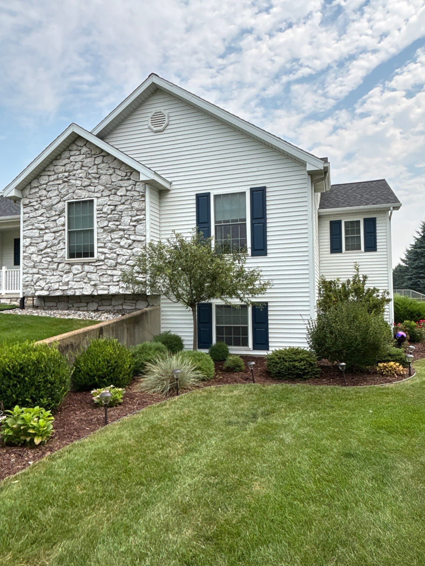 New Roof and Shutters Create a whole new look! by 42 North Construction, LLC.