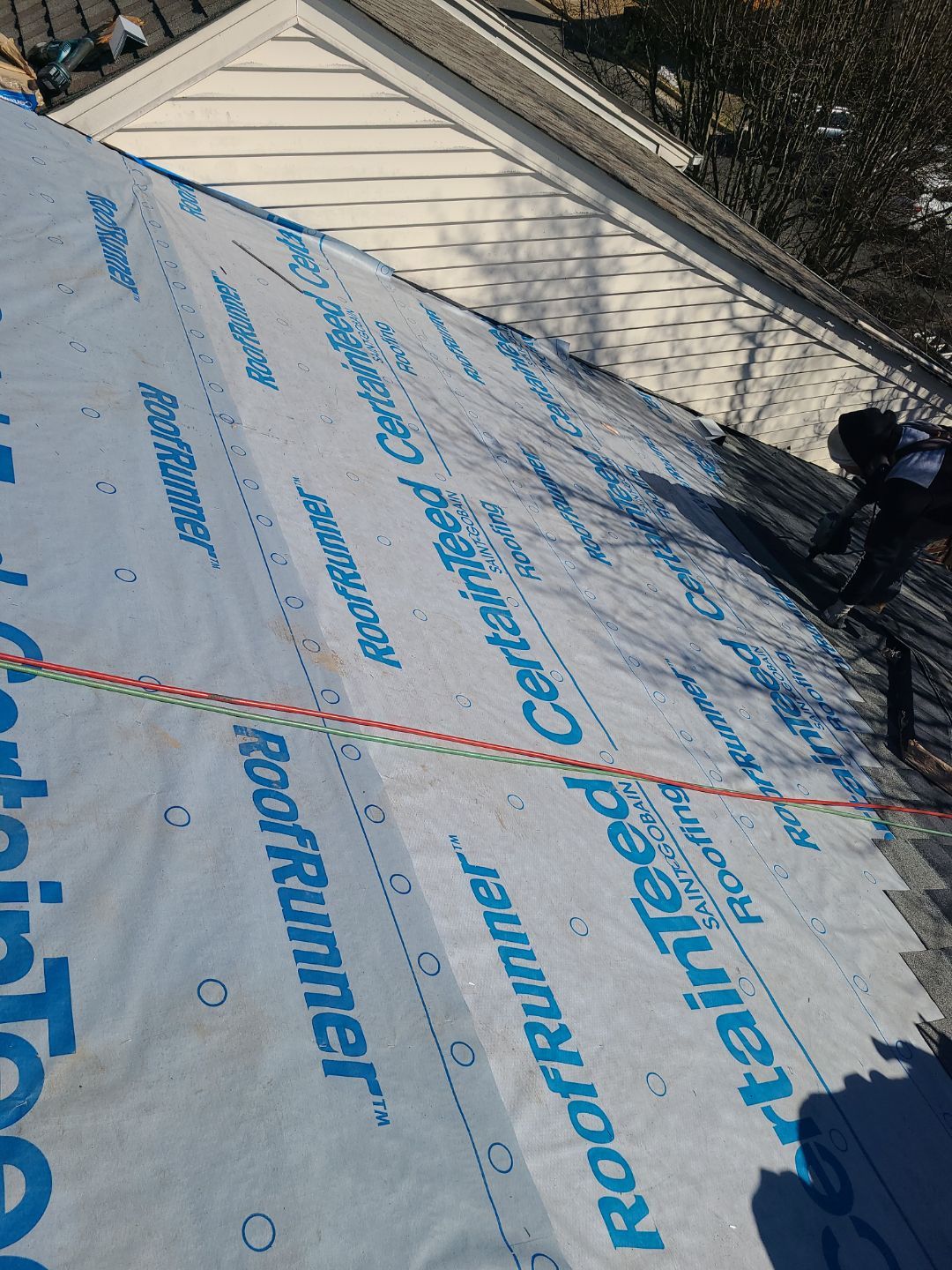 Burke: Residential Roof Replacement with CertainTeed Landmark Pro in Max Def Moire Black by RM Banning, Inc.