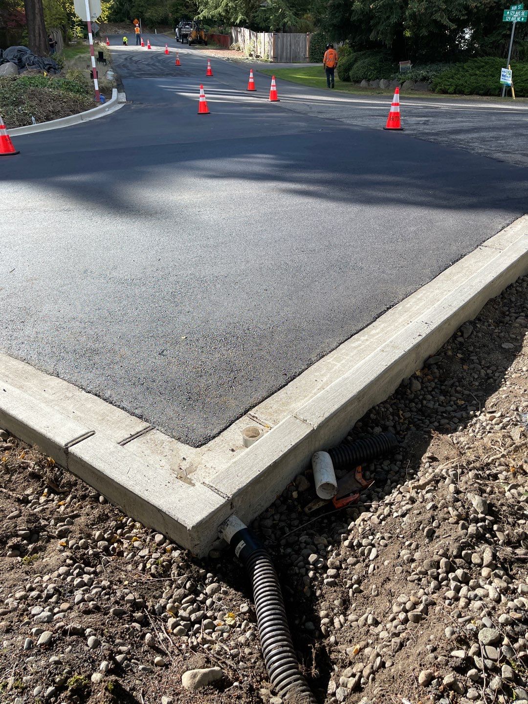 Concrete Curbing & Asphalt Patch Repair | Bellevue  by Jireh Asphalt & Concrete Inc 