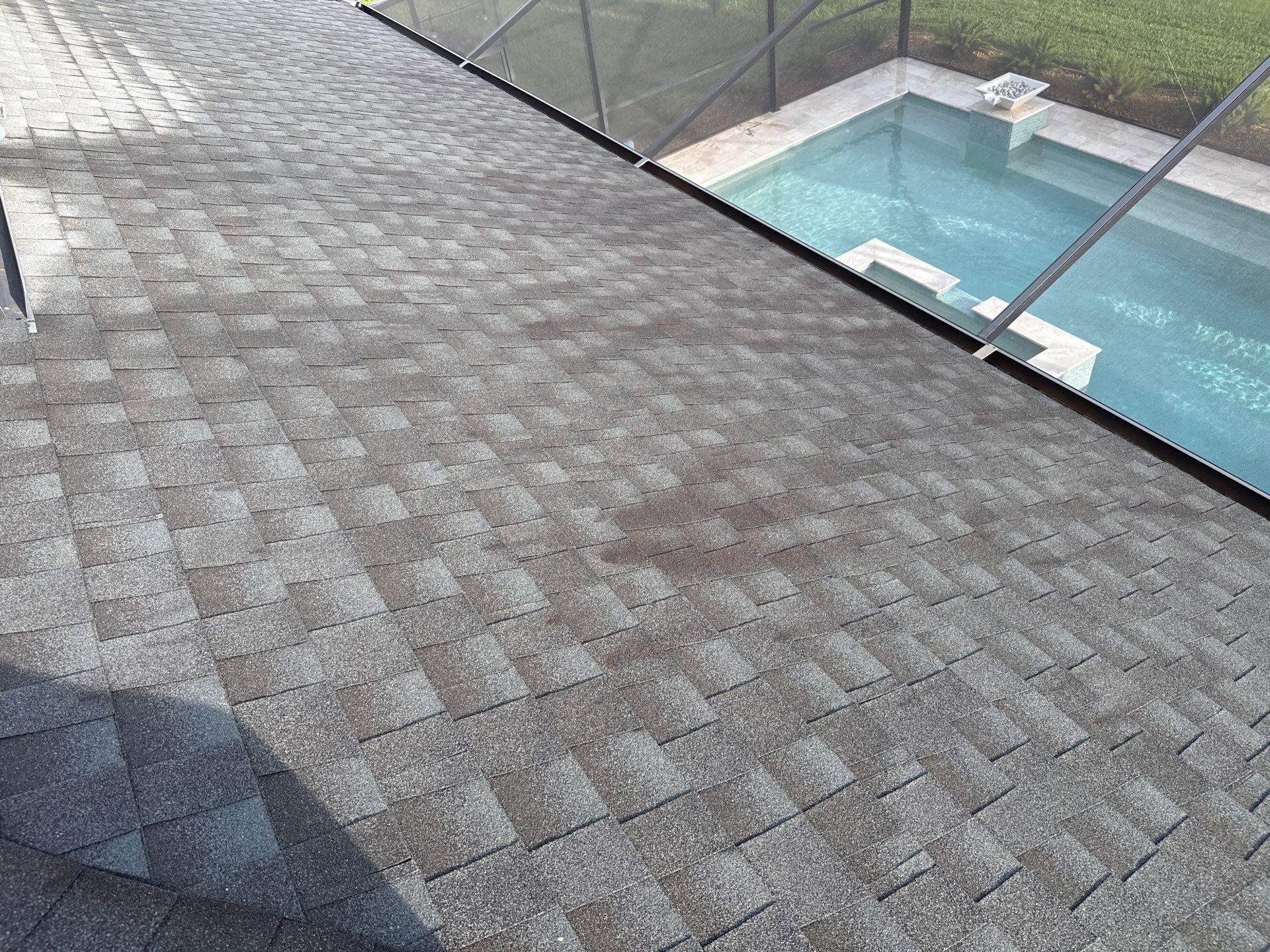 2-Story Asphalt Shingle Roof Cleaning & House Wash – Cypress Mill, Sun City Center, FL by Sunshine AquaWash