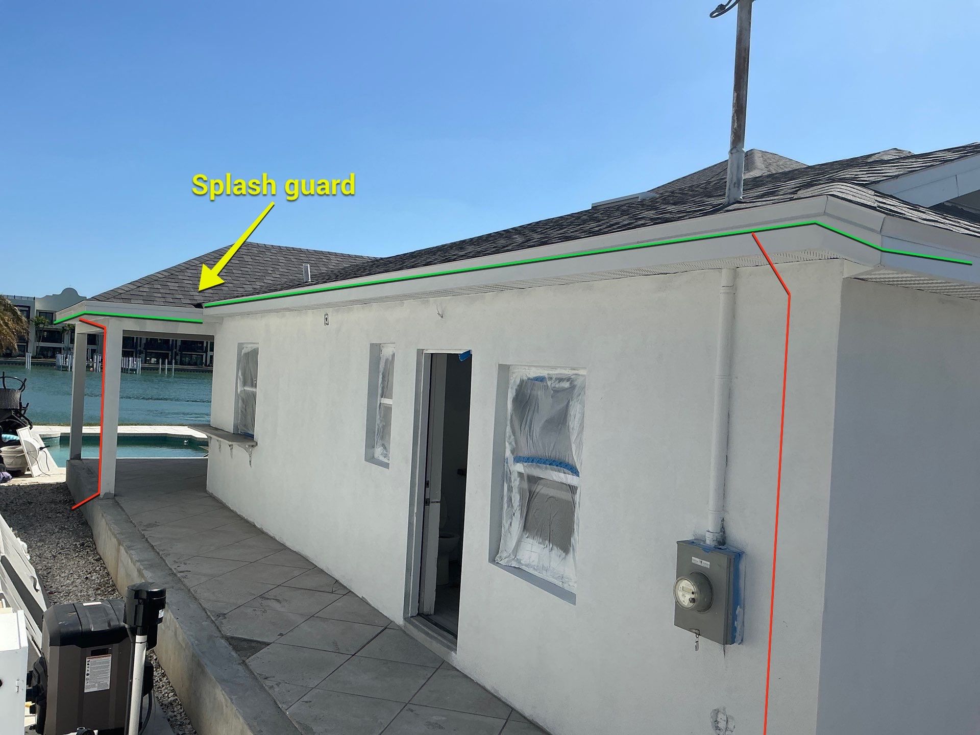 Florida Rain-Ready Homes with Seamless Gutters by Gutter Professor in Clearwater FL by Gutter Professors