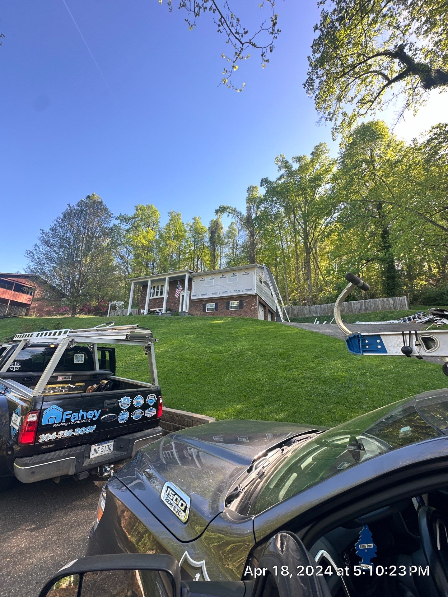 Siding Installation using James Hardie by Fahey Roofing + Contracting