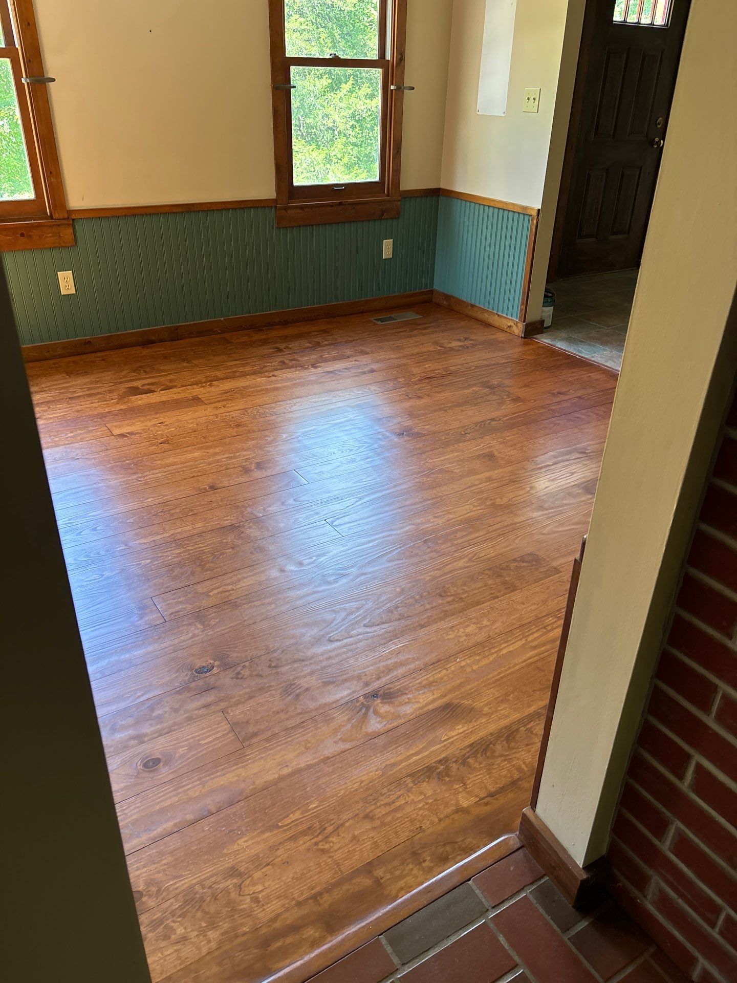 Hardwood Floor Sanding and Refinishing Project in Walton, Kentucky by Footprints Floors Kentucky