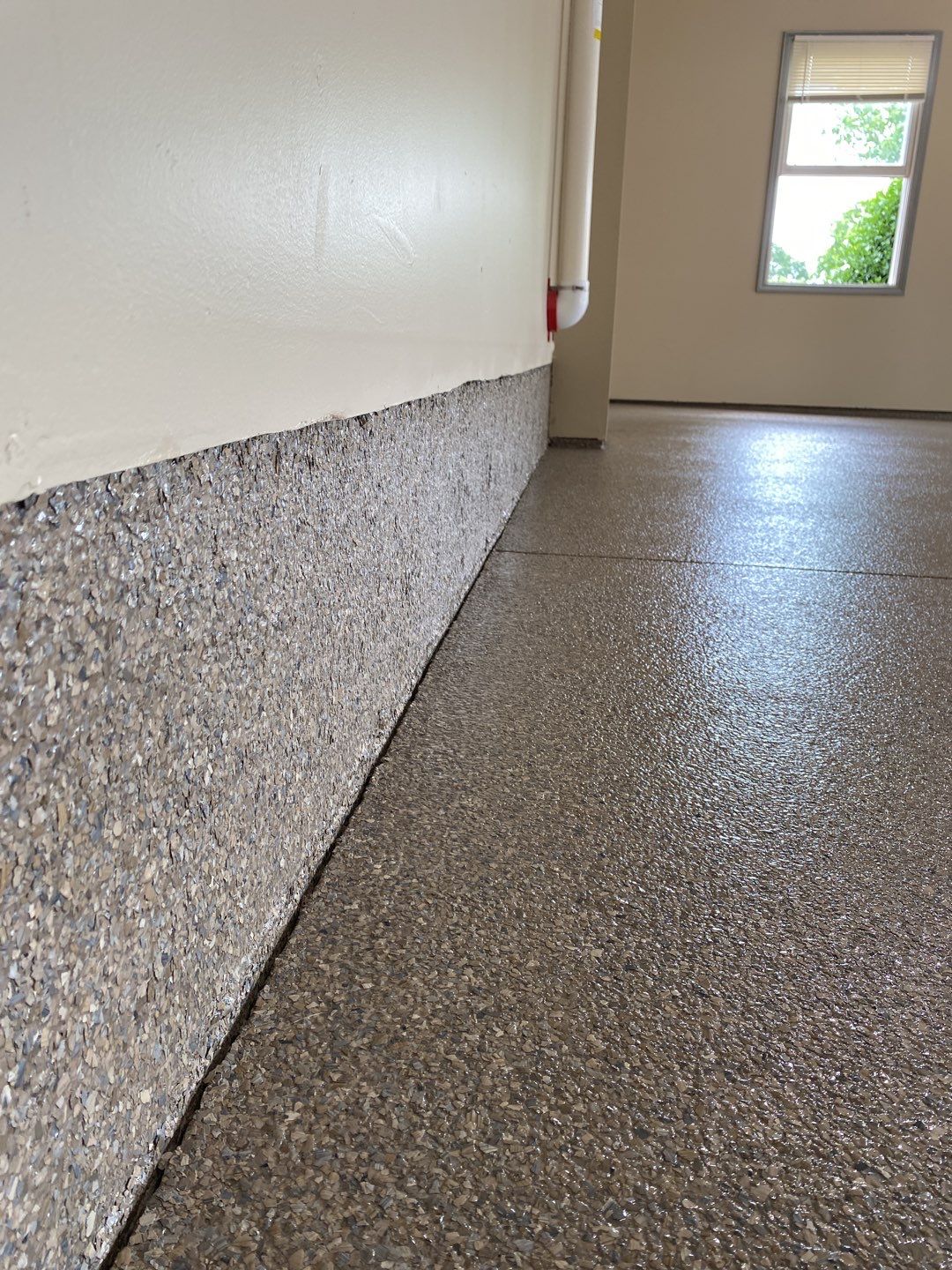 Garage Floor using Flint by Your1DayFloor.com