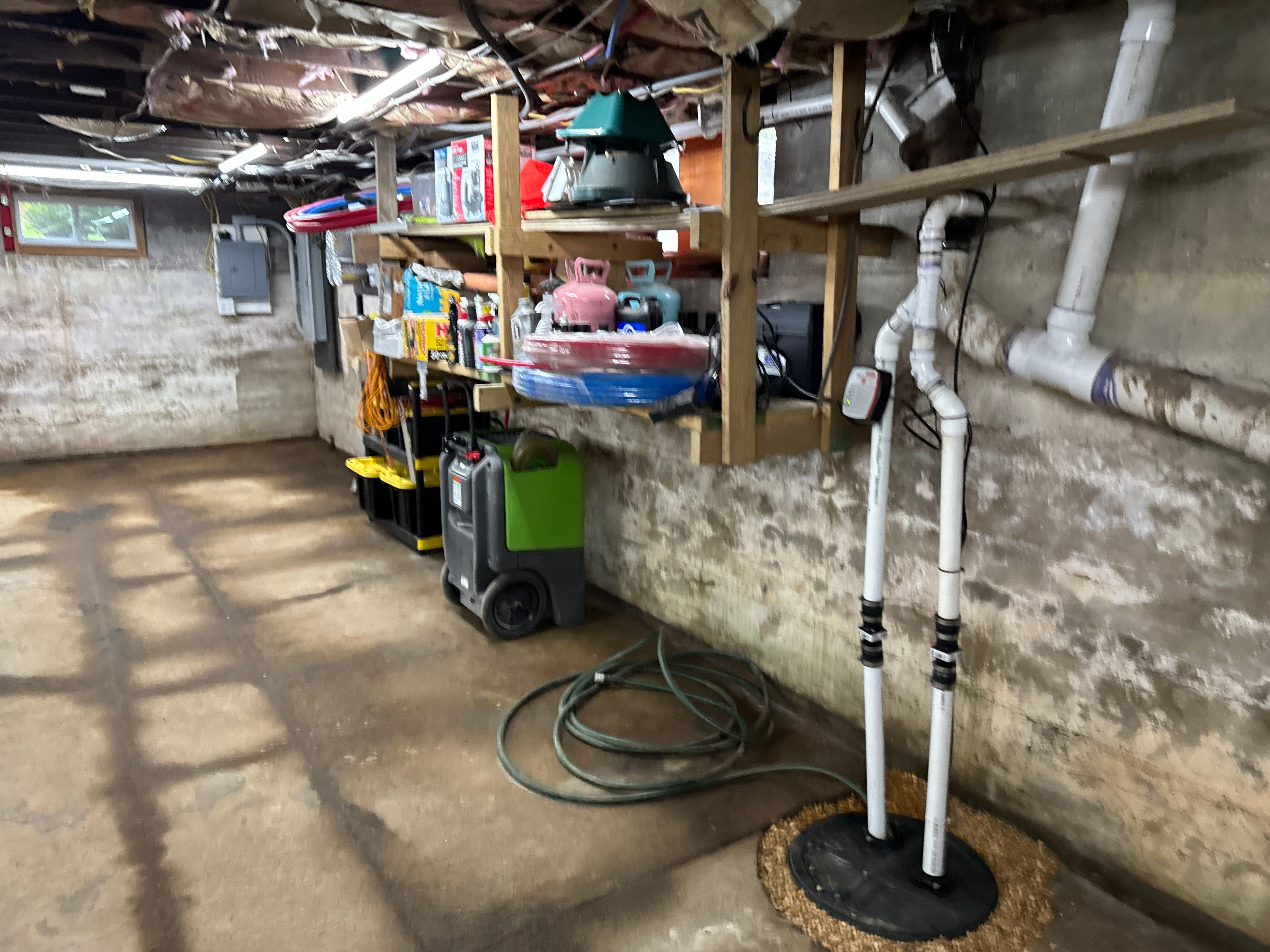Interior French Drain Boonton NJ by Pure Service Pro, LLC 