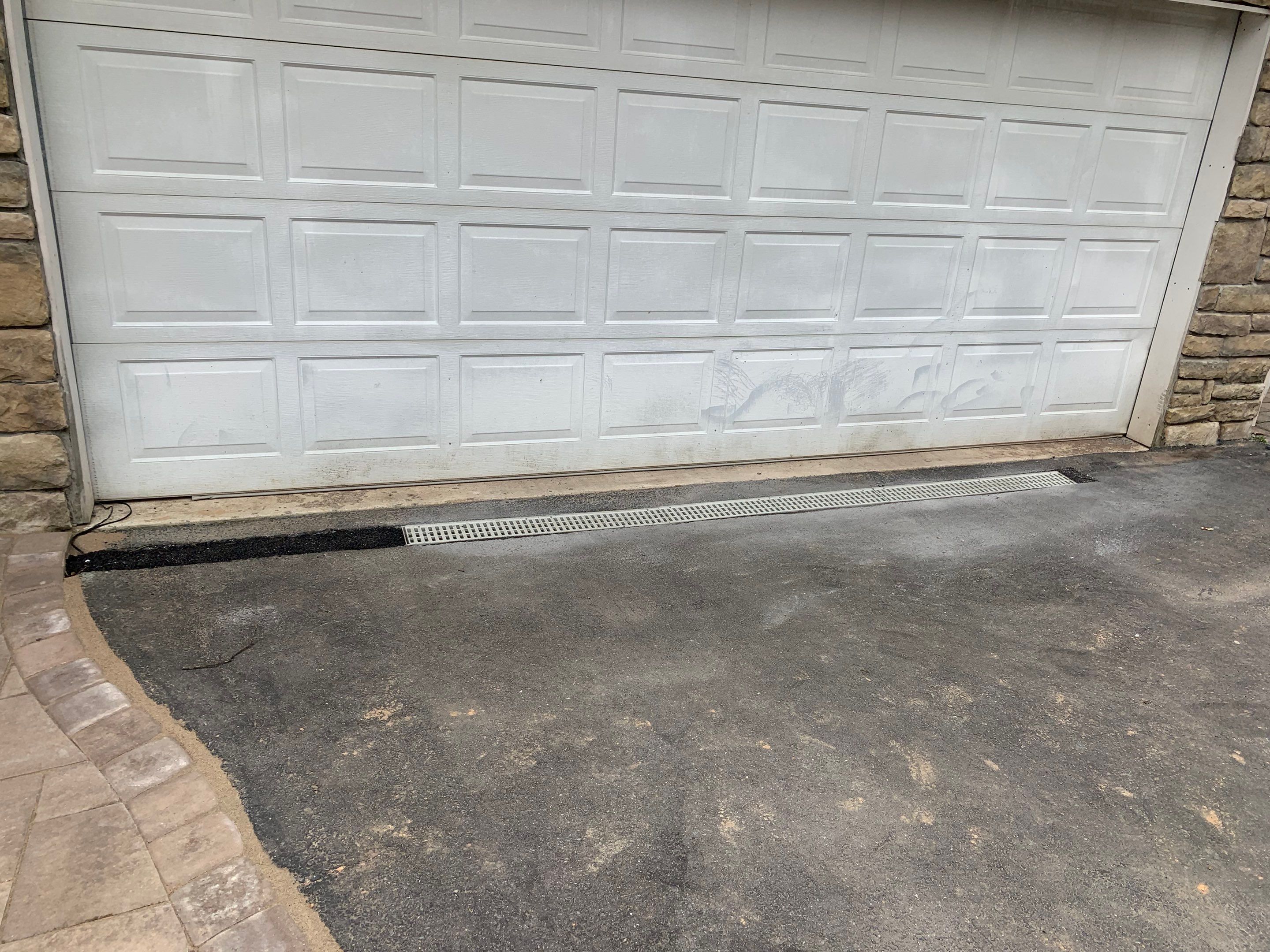Front Walkway Remodel using Techo-Bloc Pavers by The Smet Companies, LLC