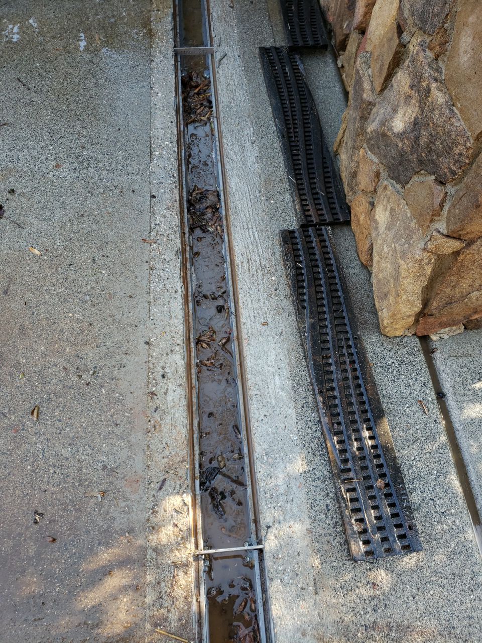 Landscap drain and flat serface cleaning by Power Wash Masters LLC